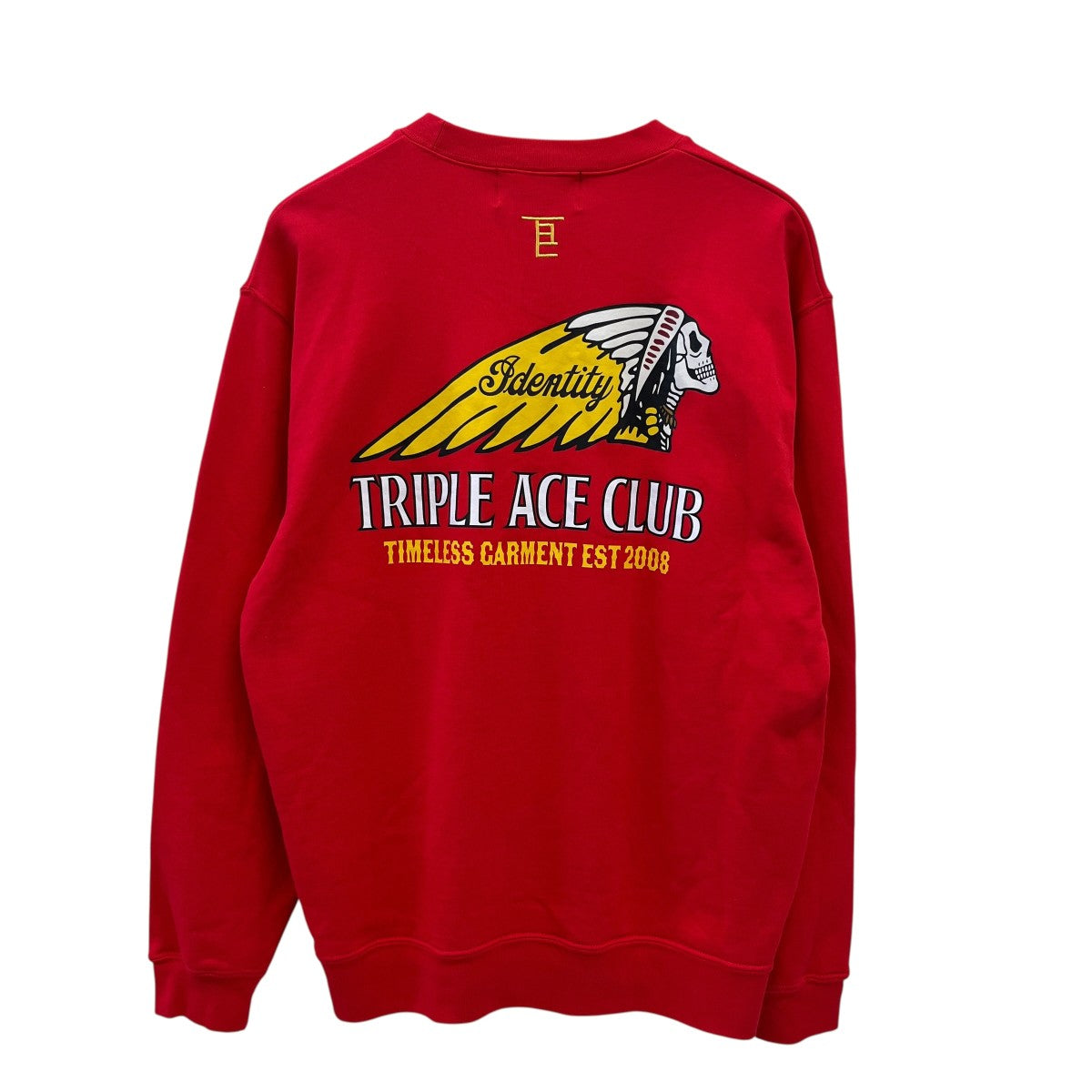 T．A．C．SKULL INDIAN　SWEAT SHIRTクルーネックスウェット5044-01 35998HH