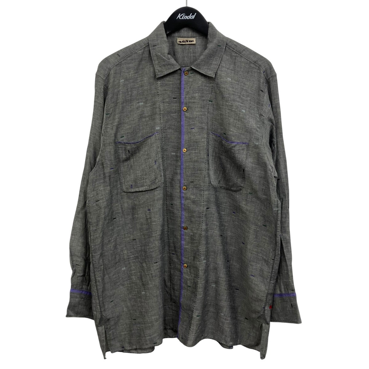 MAATEE＆SONS ジャムダニシャツ 古着・中古-1枚目のアイテム画像