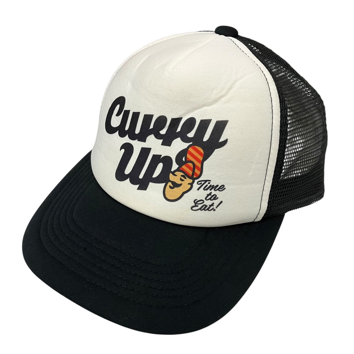 CURRY UP メッシュキャップ 古着・中古-1枚目のアイテム画像