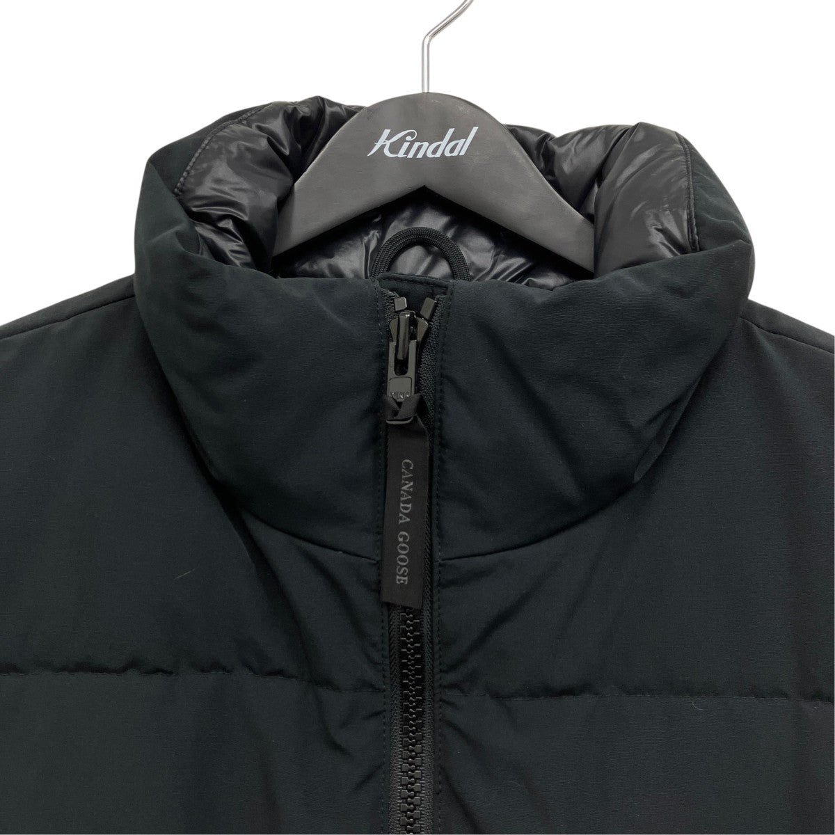 Grandview Cropped Vest Black Label グランビュークロップドダウンベスト