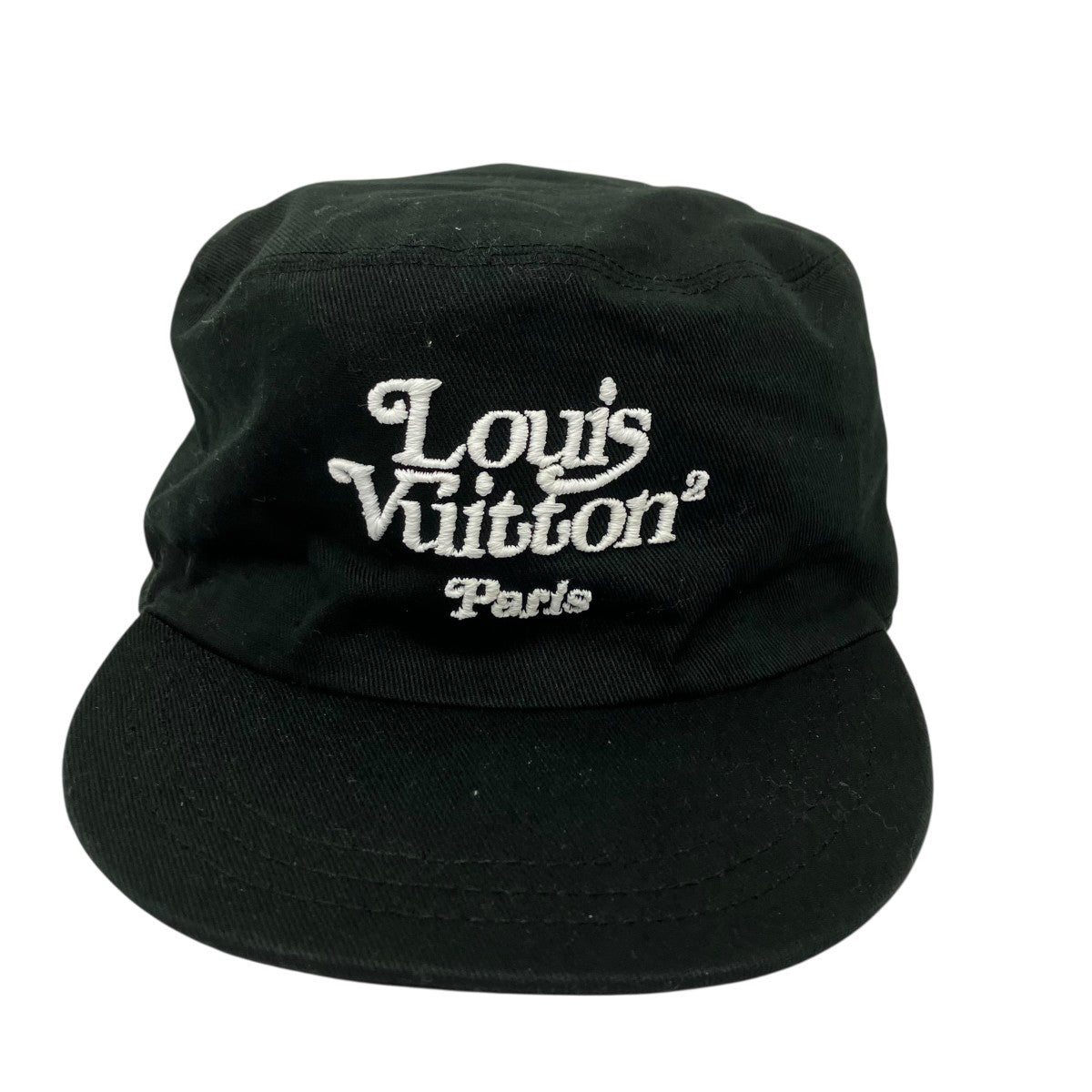 ルイ・ヴィトン　キャップ LOUIS VUITTON×NIGO ロゴキャップ MP2732 ブラック サイズ 58｜【公式