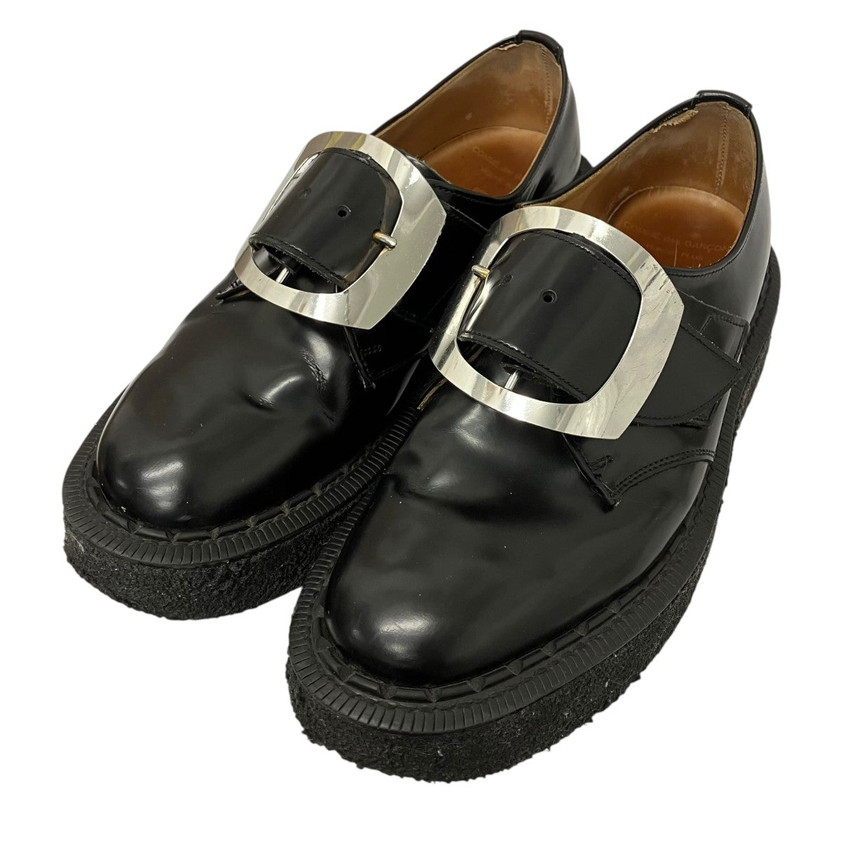 COMME des GARCONS HOMME PLUS×GEORGE COX モンクストラップ シューズ 古着・中古-1枚目のアイテム画像