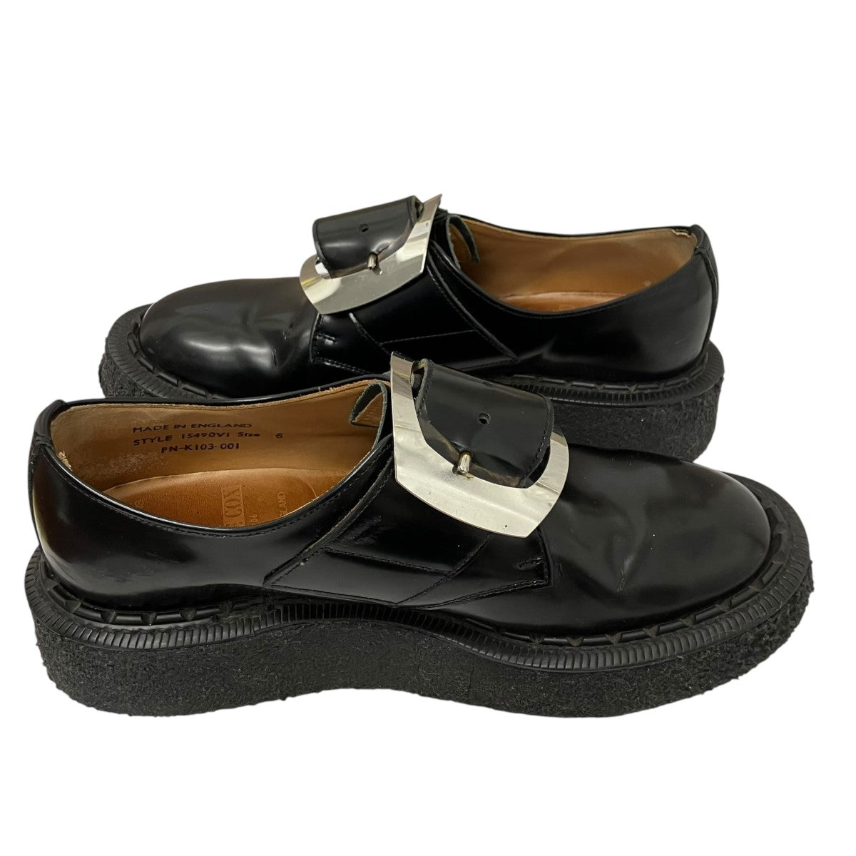 COMME des GARCONS HOMME PLUS×GEORGE COX モンクストラップ シューズ 古着・中古-3枚目のアイテム画像