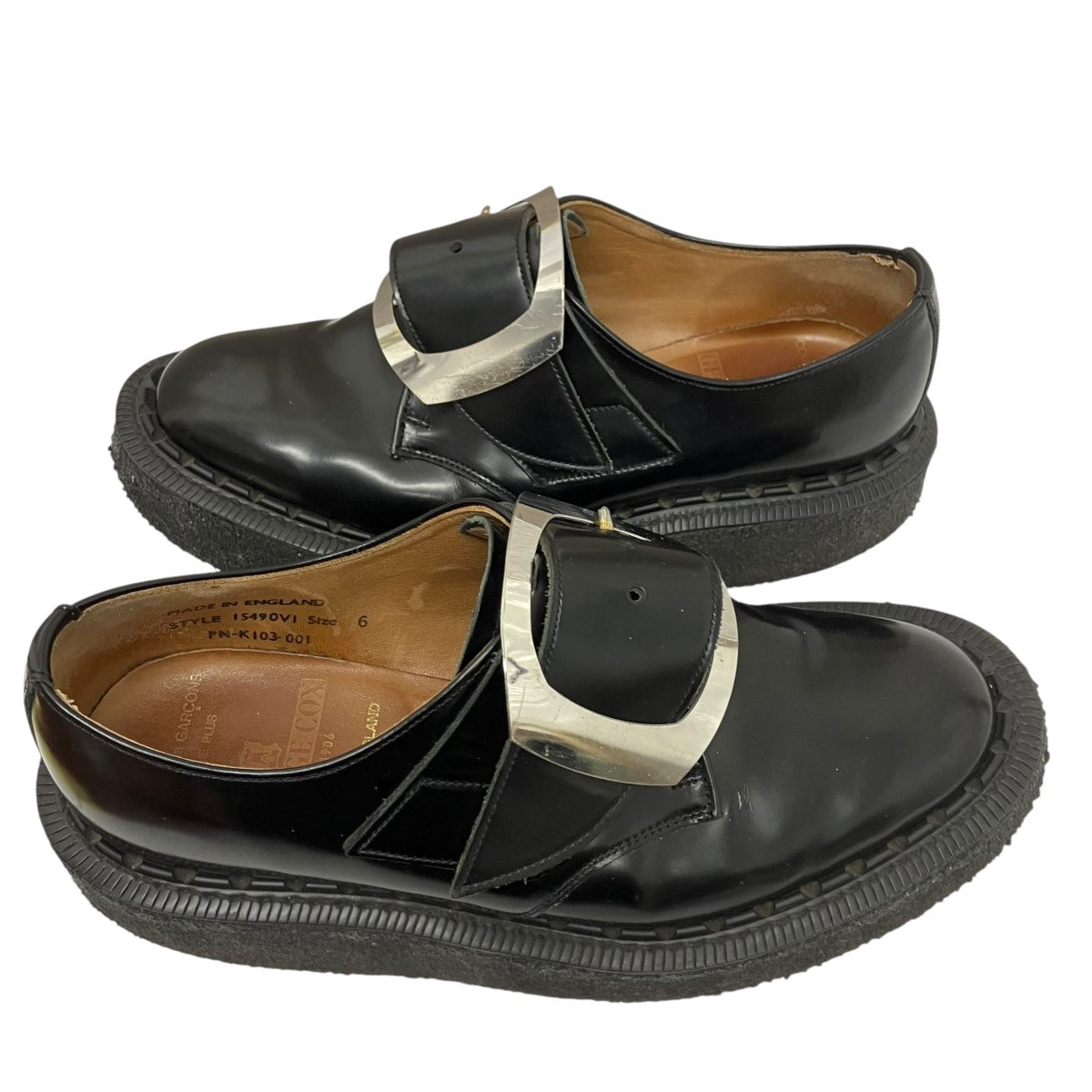 COMME des GARCONS HOMME PLUS×GEORGE COX モンクストラップ シューズ 古着・中古-4枚目のアイテム画像