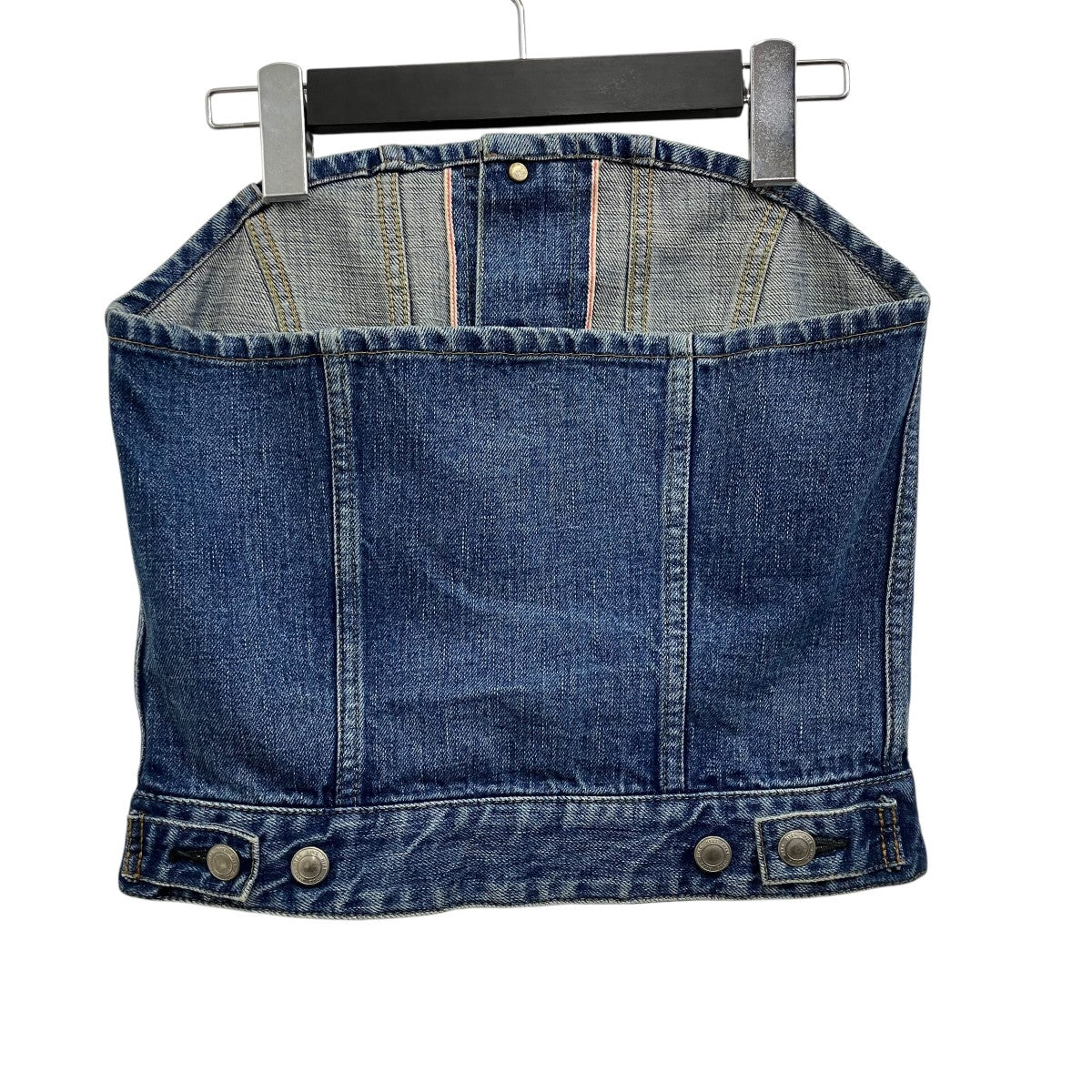 HYKE(ハイク) デニムストラップレストップ インディゴ サイズ 2