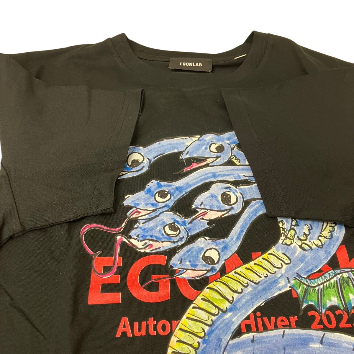 Egon lab． プリントTシャツ 古着・中古-4枚目のアイテム画像
