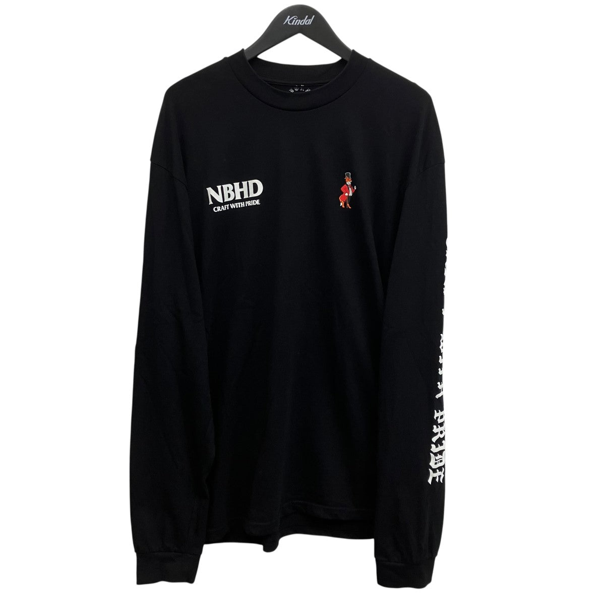 BORN X RAISED×NEIGHBORHOOD ロングスリーブカットソー ブラック