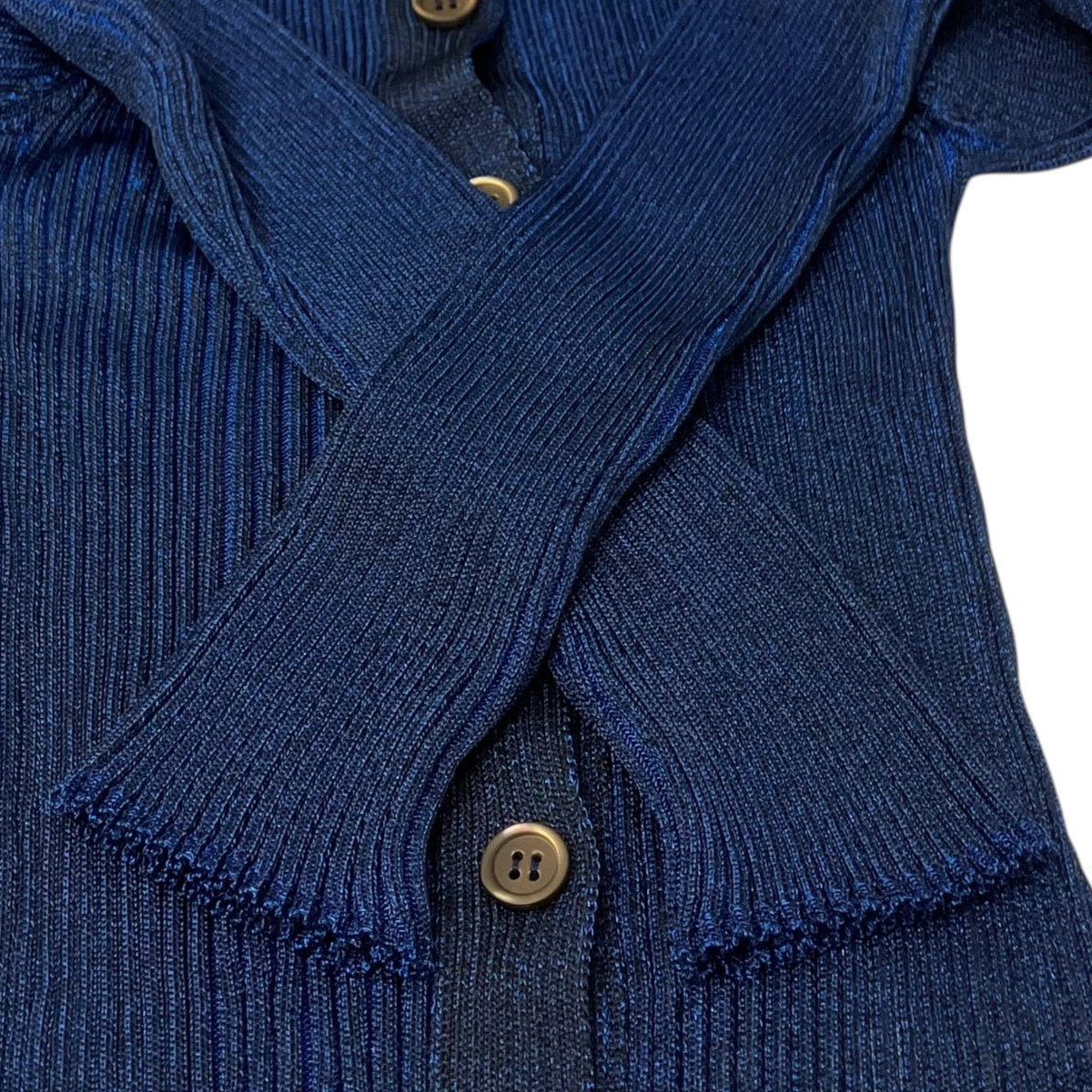 OUR LEGACY Mazzy Polo ニットポロカーディガン 古着・中古-4枚目のアイテム画像