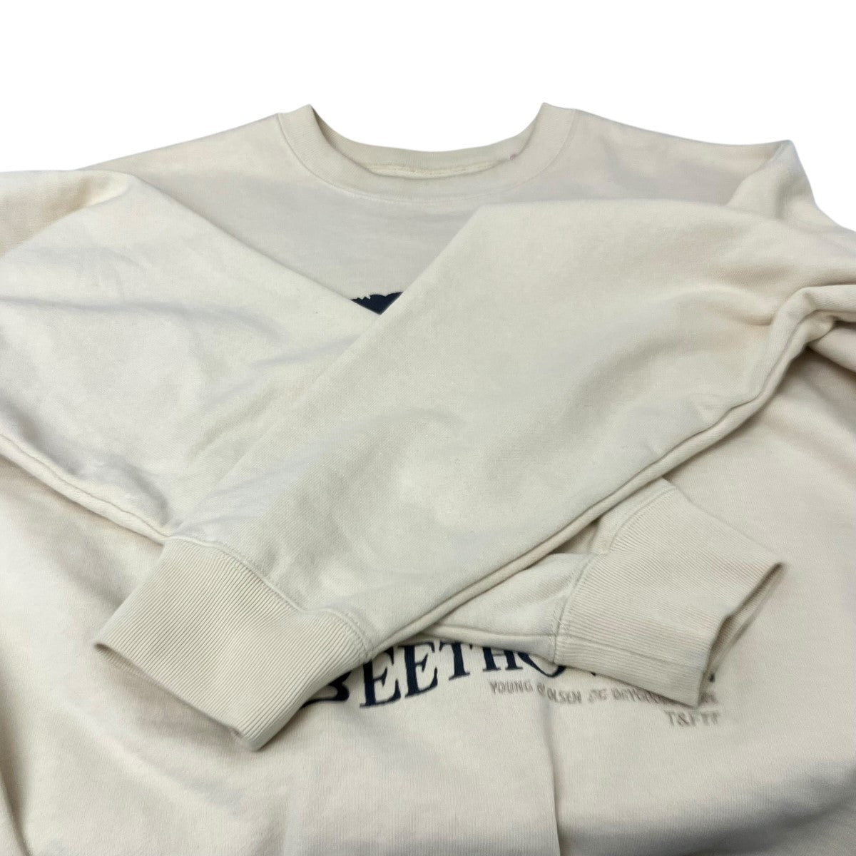 YOUNG ＆ OLSEN The DRYGOODS STORE ベートーベンスウェット 古着・中古-4枚目のアイテム画像