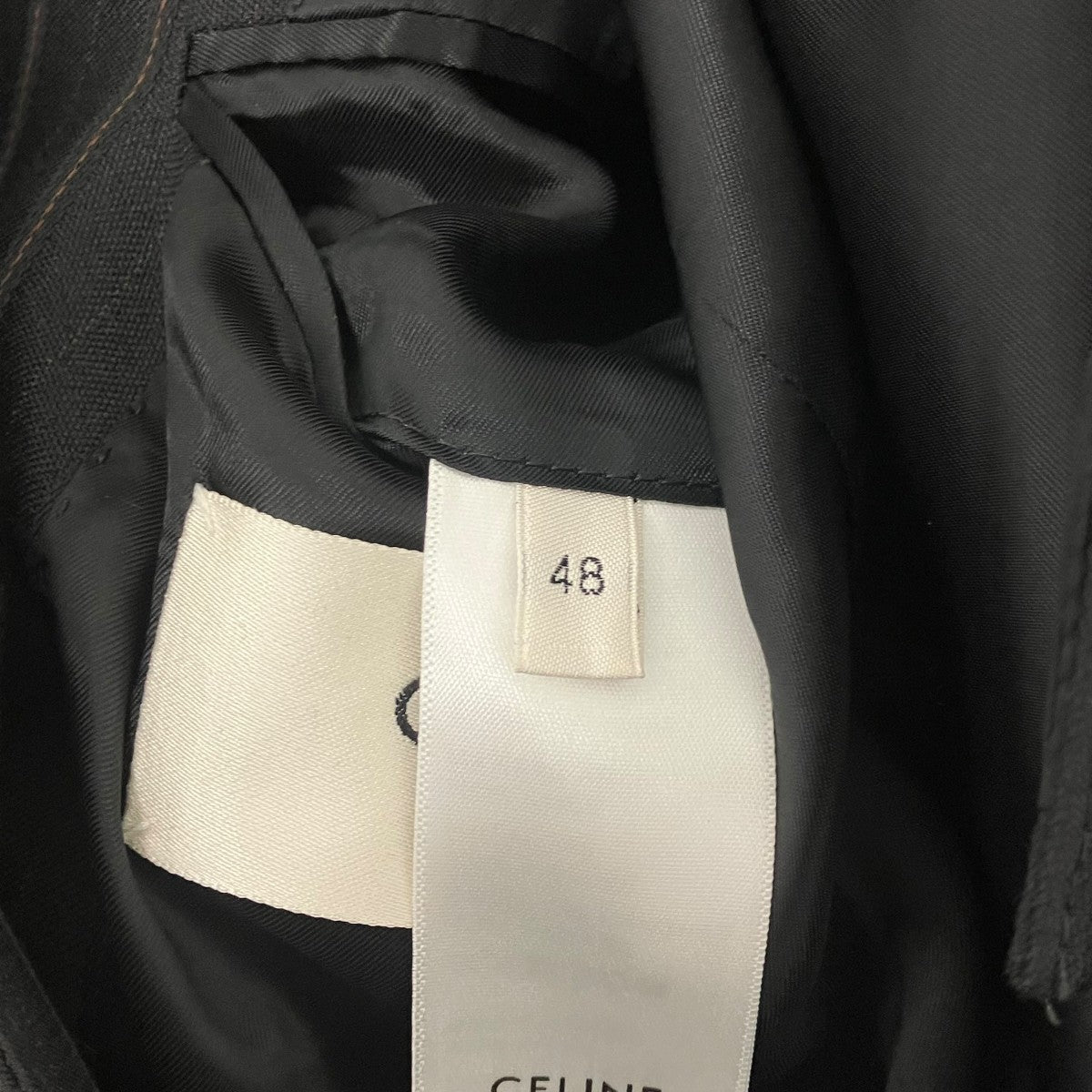 CELINE CARNABY カーナビーストライプジャケット 古着・中古-5枚目のアイテム画像
