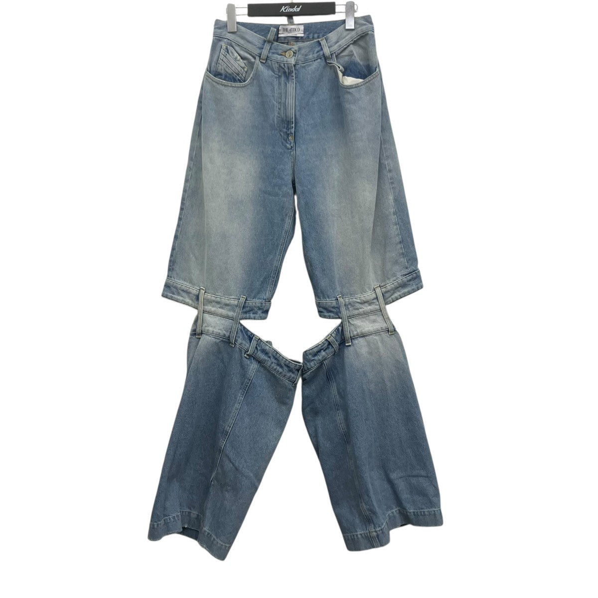 THE ATTICO ASHTON CUT OUT JEANS デニムパンツ 古着・中古-1枚目のアイテム画像