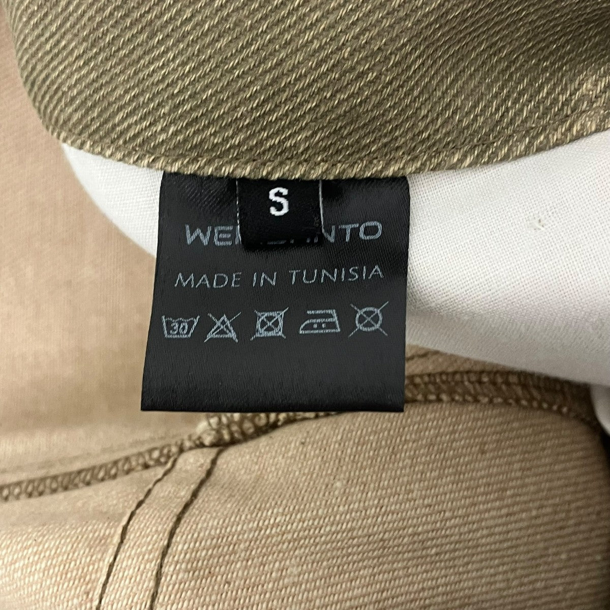 WEINSANTO デニムオーバーオール 古着・中古-5枚目のアイテム画像