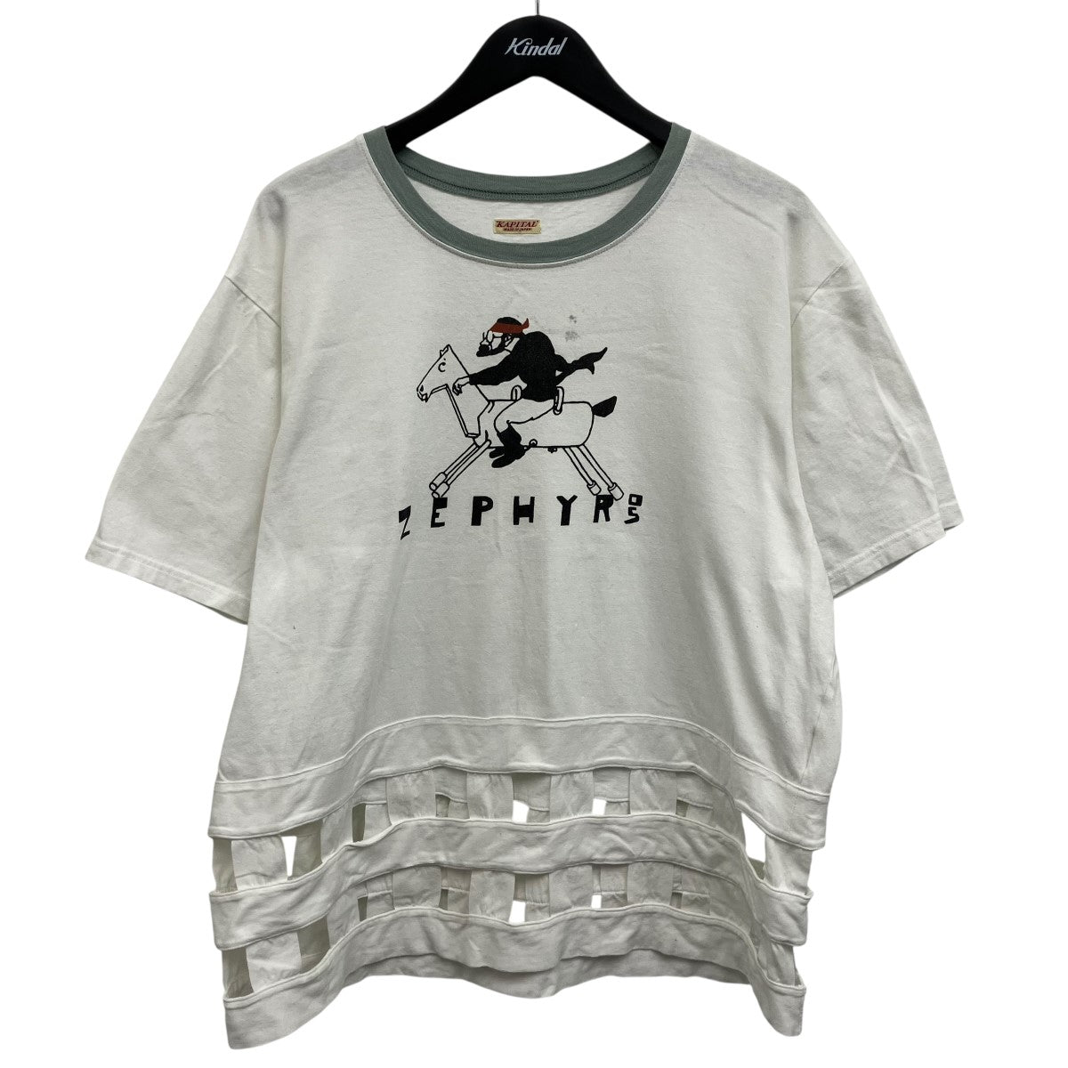 KAPITAL メッシュTシャツ 古着・中古-1枚目のアイテム画像