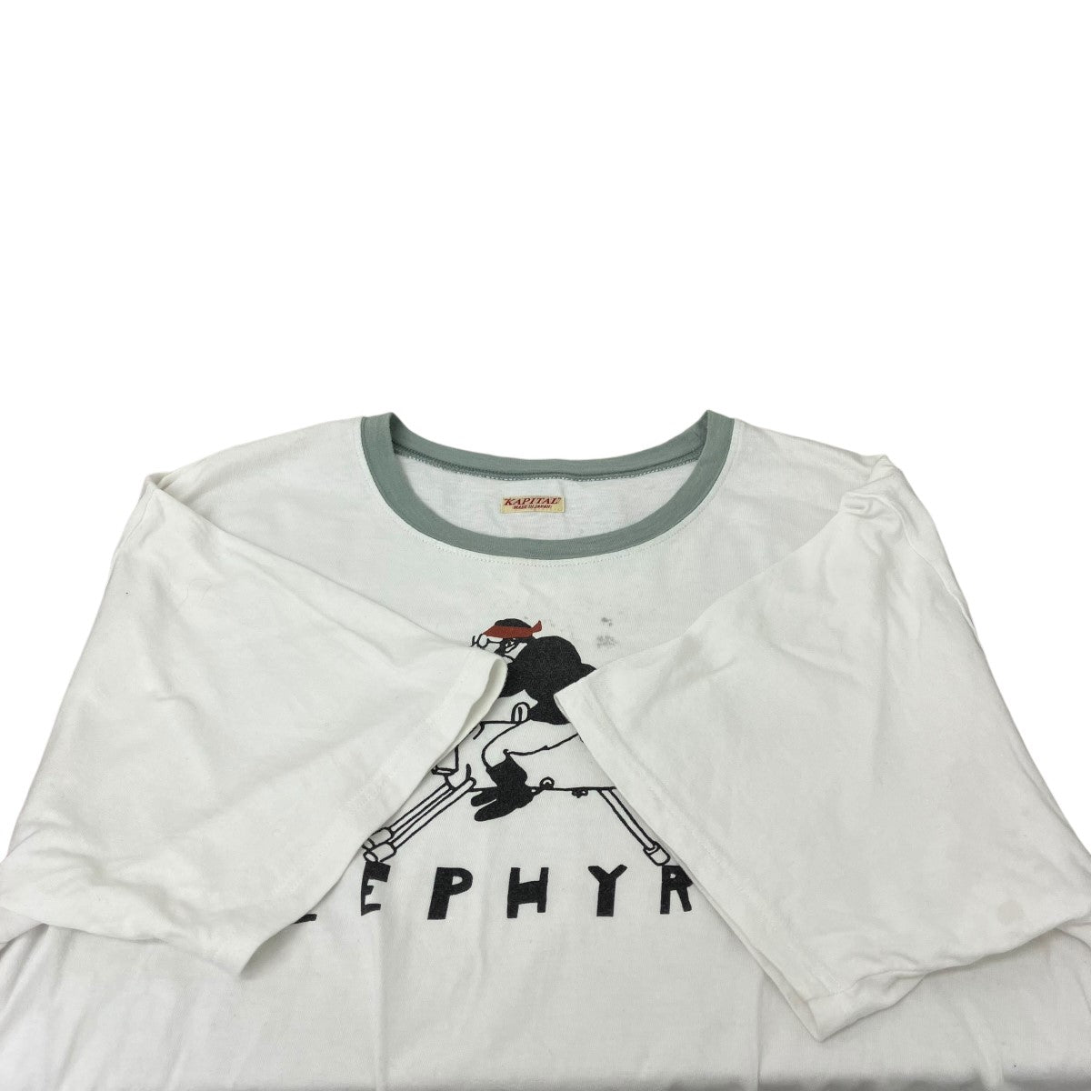KAPITAL メッシュTシャツ 古着・中古-4枚目のアイテム画像