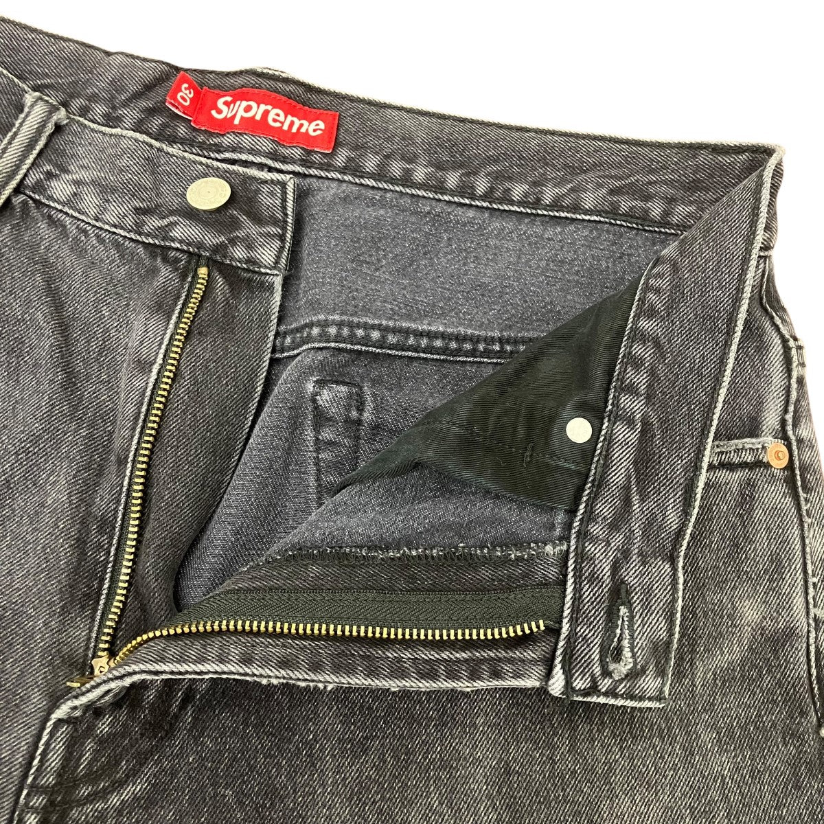 Supreme(シュプリーム) デニムパンツ ブラック サイズ 30｜【公式
