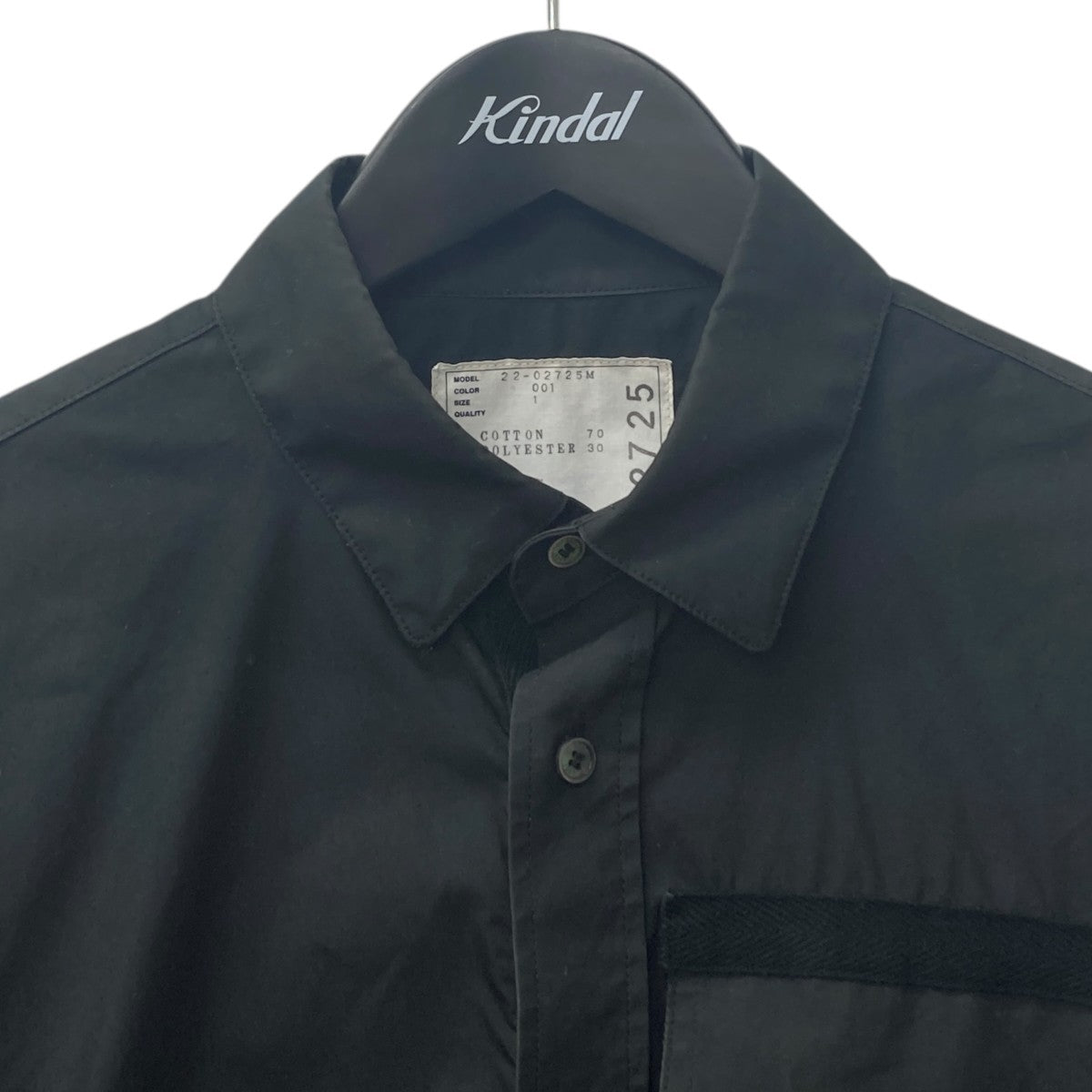 sacai cotton weather shirt ウェザーシャツ 古着・中古-3枚目のアイテム画像