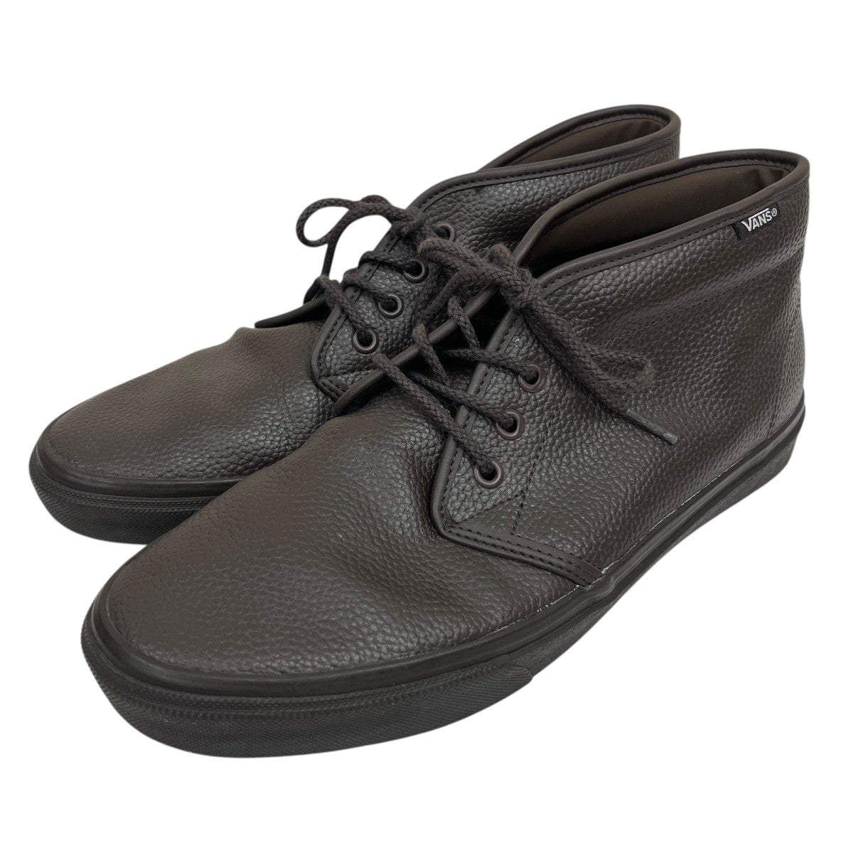VANS LEA CHUKKAレザーシューズ634446-0002 古着・中古-1枚目のアイテム画像