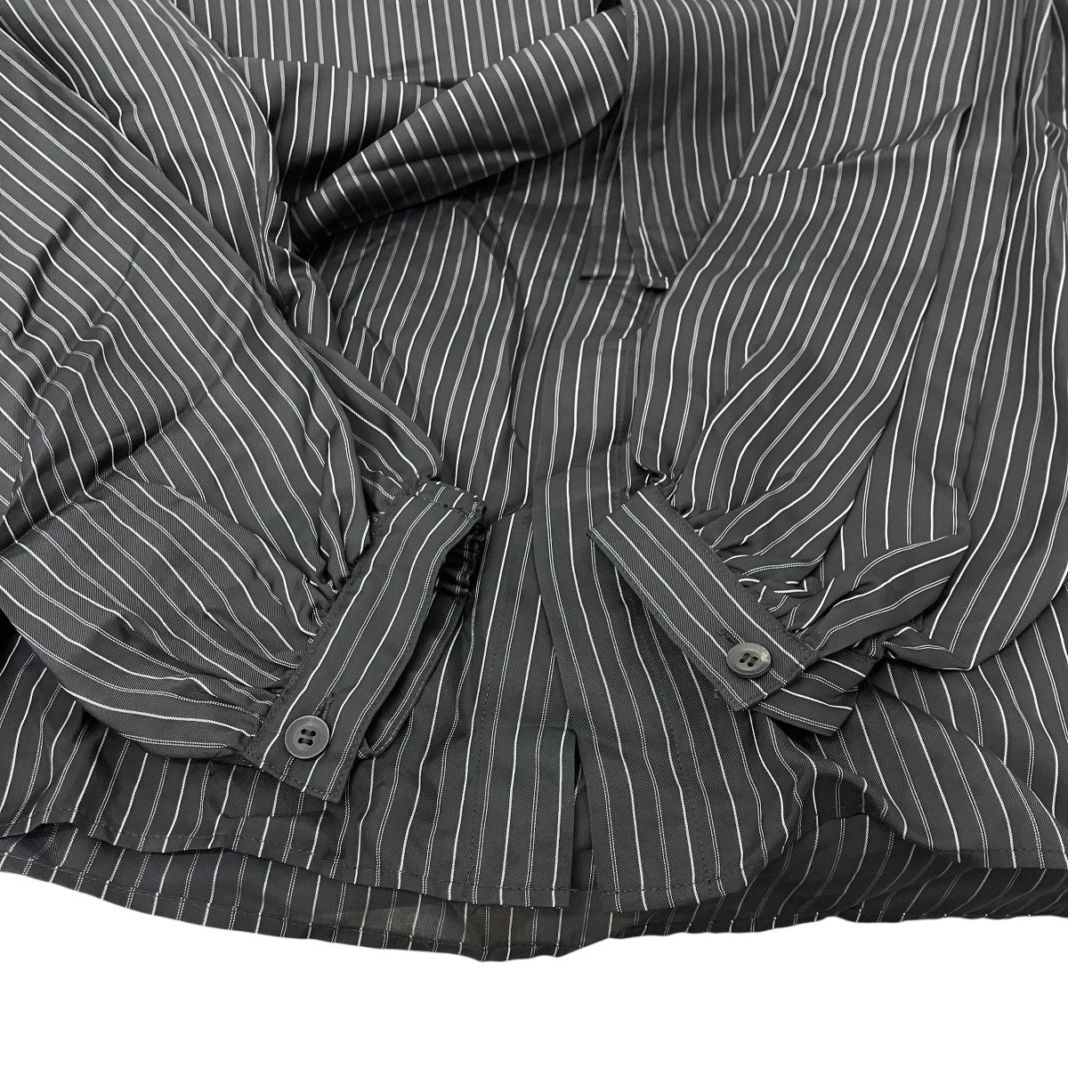 Yohji Yamamoto pour homme MESSAGE SCARF BLOUSE メッセージストールブラウス 古着・中古-4枚目のアイテム画像