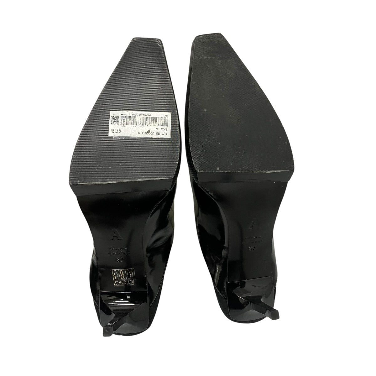 1017 ALYX 9SM(アリクス) LEATHER HEELED MULESレザーサンダル