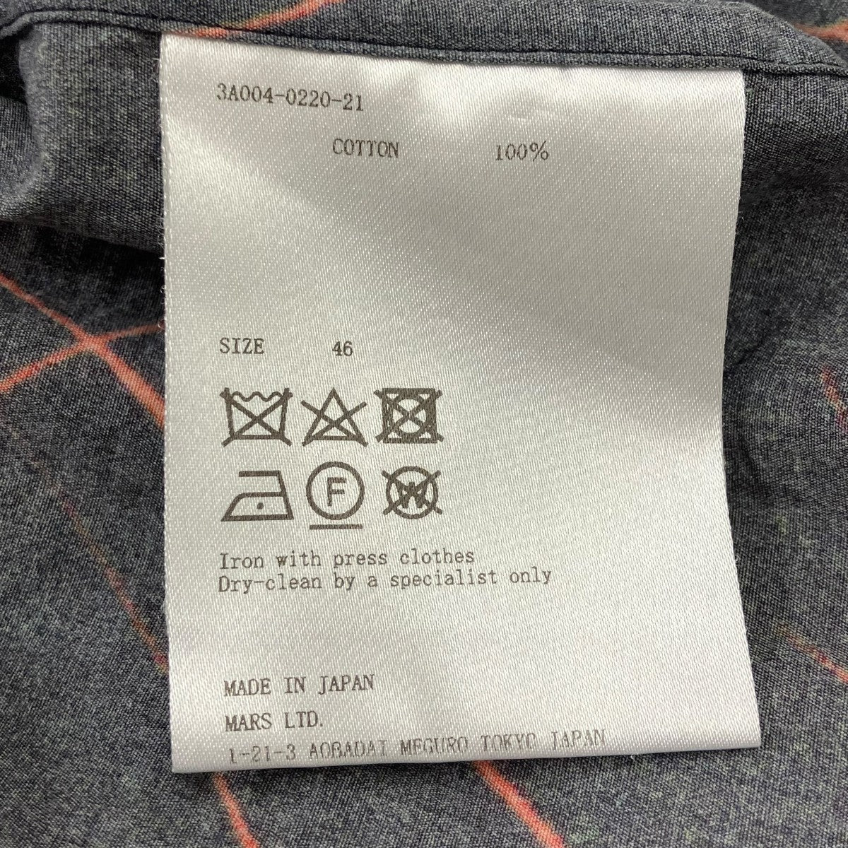 総柄シャツ