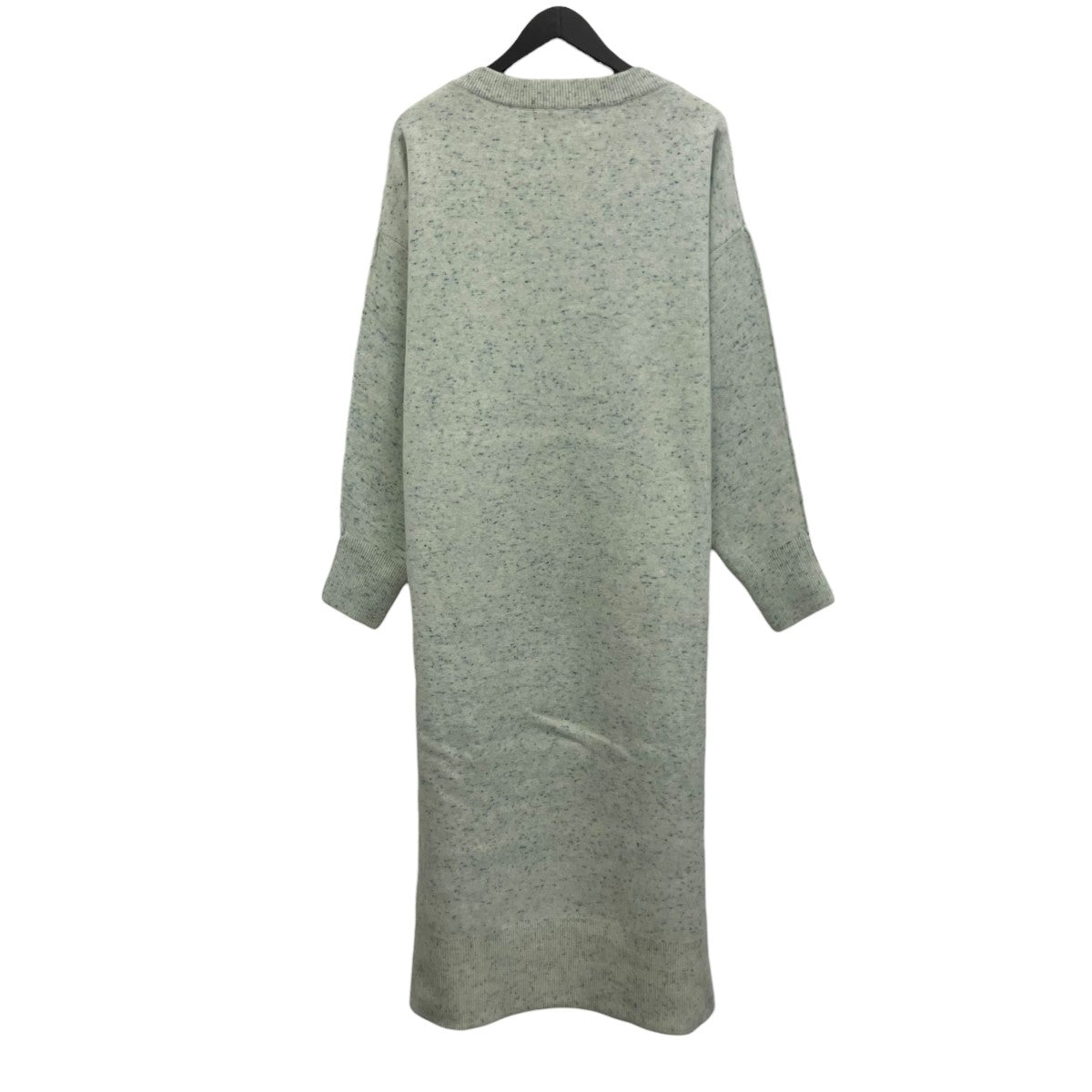 V neck knit one piece Vネックニットワンピース