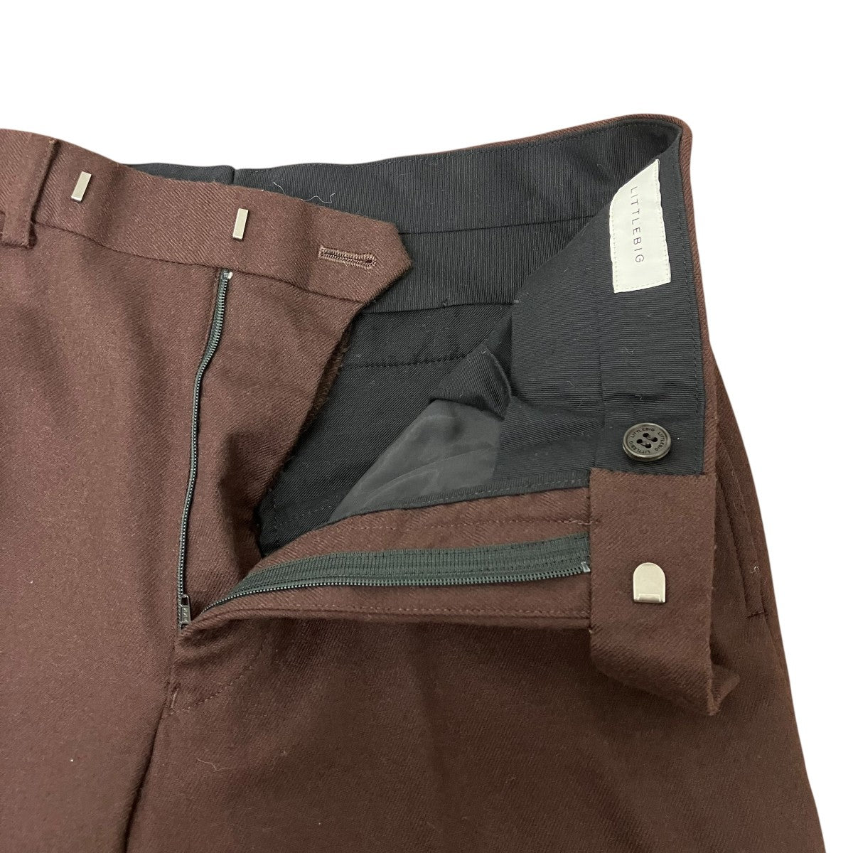 Flannel Flare Trousers