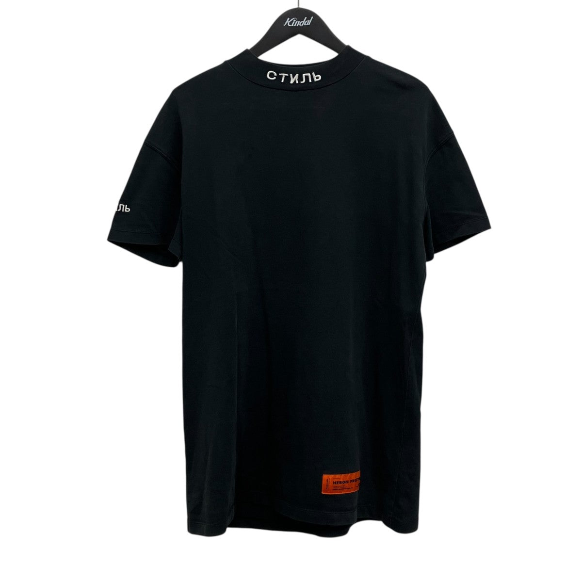 HERON PRESTON モックネックカットソー 古着・中古-1枚目のアイテム画像
