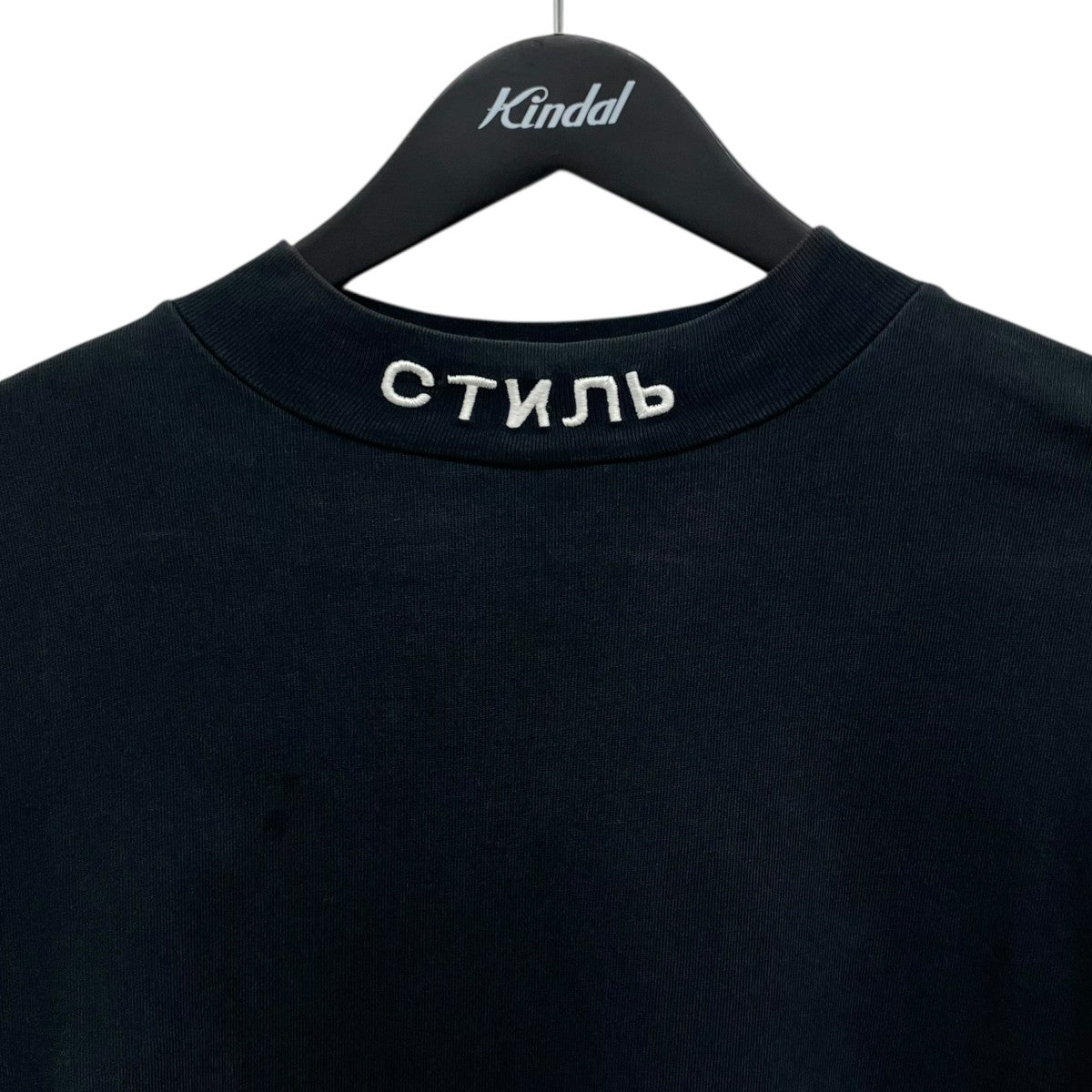 HERON PRESTON モックネックカットソー 古着・中古-3枚目のアイテム画像