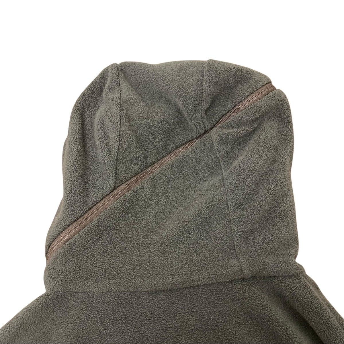 POST ARCHIVE FACTION (PAF) 4．0 HOODIE CENTER フリースパーカー 古着・中古-5枚目のアイテム画像