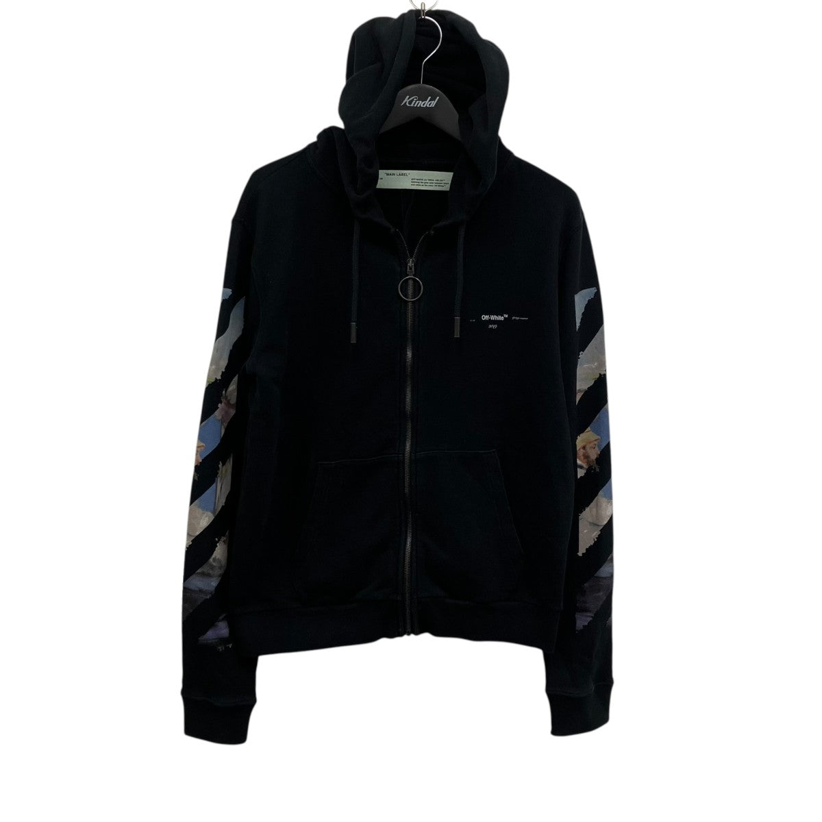 OFFWHITE ジップパーカー 古着・中古-1枚目のアイテム画像