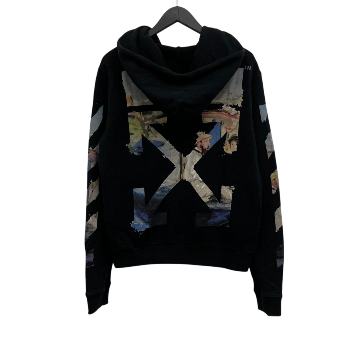OFFWHITE ジップパーカー 古着・中古-2枚目のアイテム画像