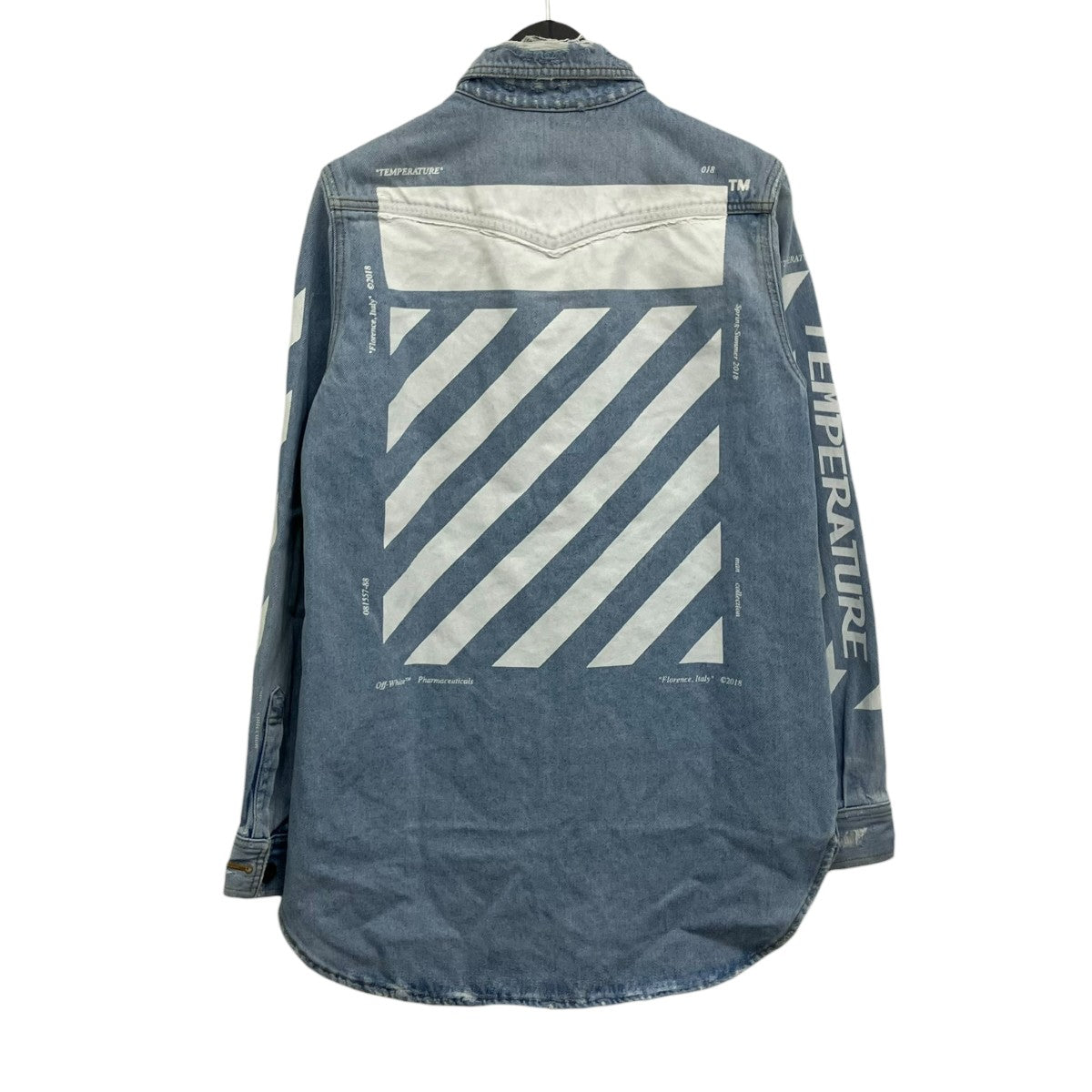 OFFWHITE デニムジャケット 古着・中古-2枚目のアイテム画像
