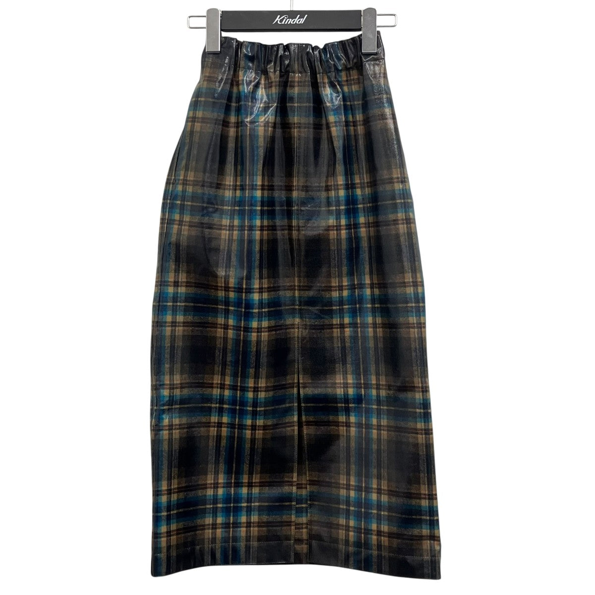 Maison Margiela×PENDLETON コーティングチェックスカート 古着・中古-1枚目のアイテム画像