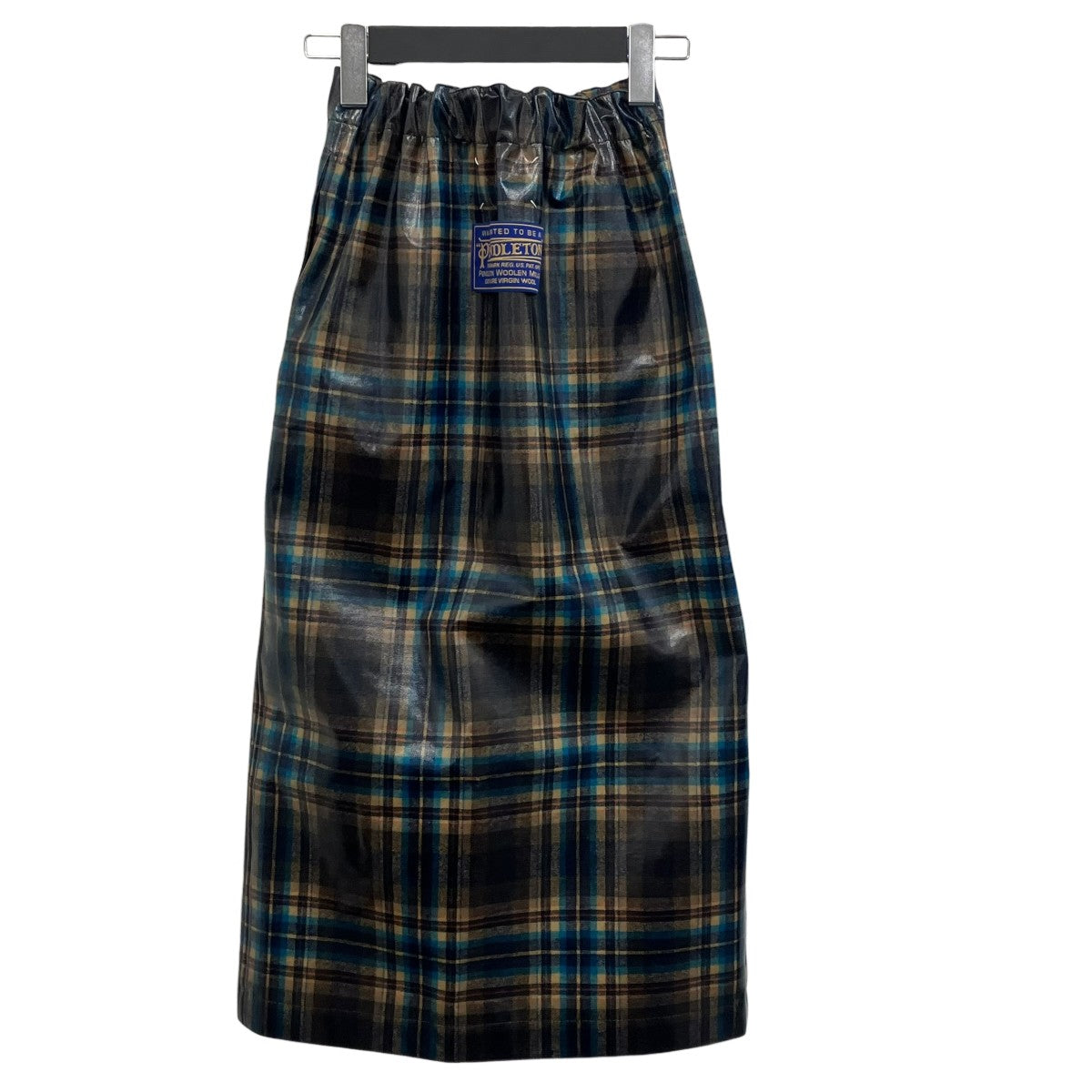 Maison Margiela×PENDLETON コーティングチェックスカート 古着・中古-2枚目のアイテム画像