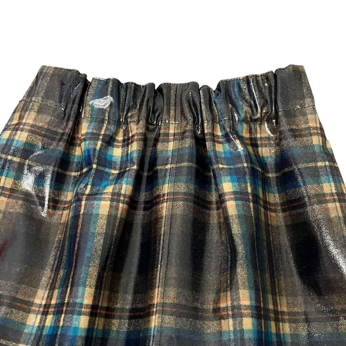 Maison Margiela×PENDLETON コーティングチェックスカート 古着・中古-3枚目のアイテム画像