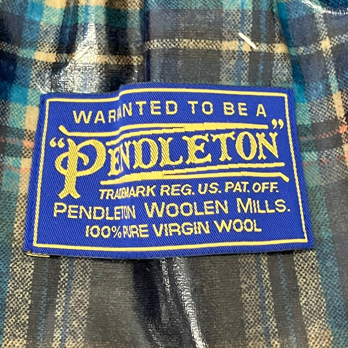 Maison Margiela×PENDLETON コーティングチェックスカート 古着・中古-6枚目のアイテム画像