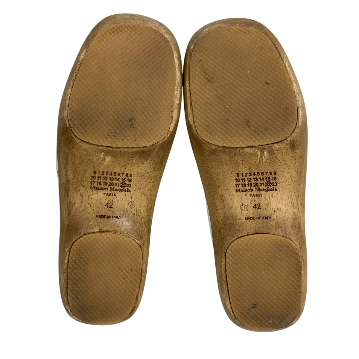 Maison Margiela ウッドソールスニーカー 古着・中古-6枚目のアイテム画像