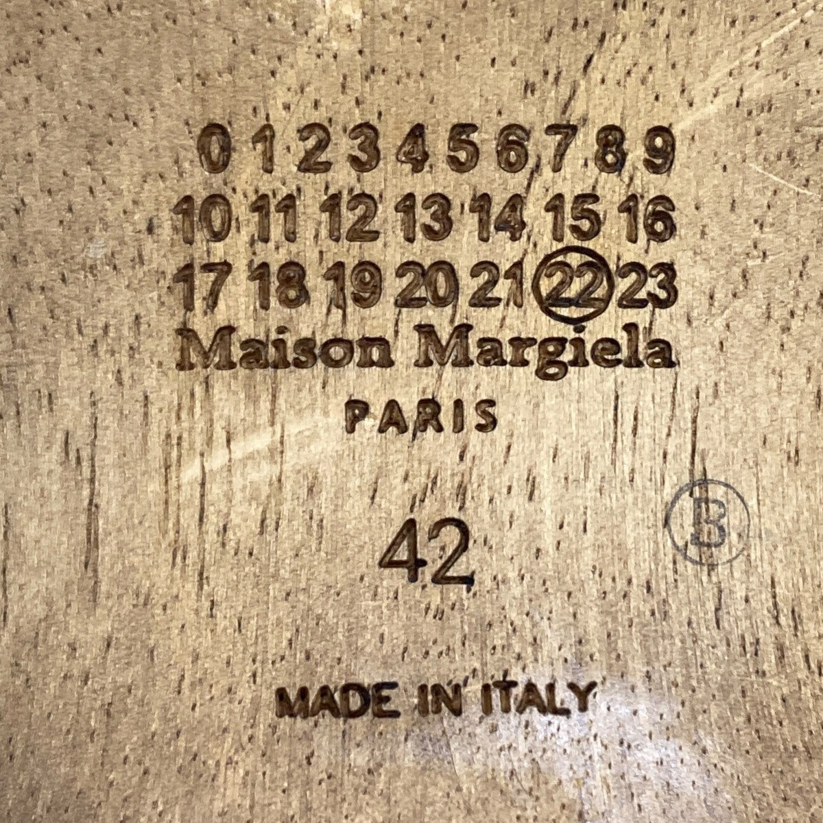 Maison Margiela ウッドソールスニーカー 古着・中古-7枚目のアイテム画像