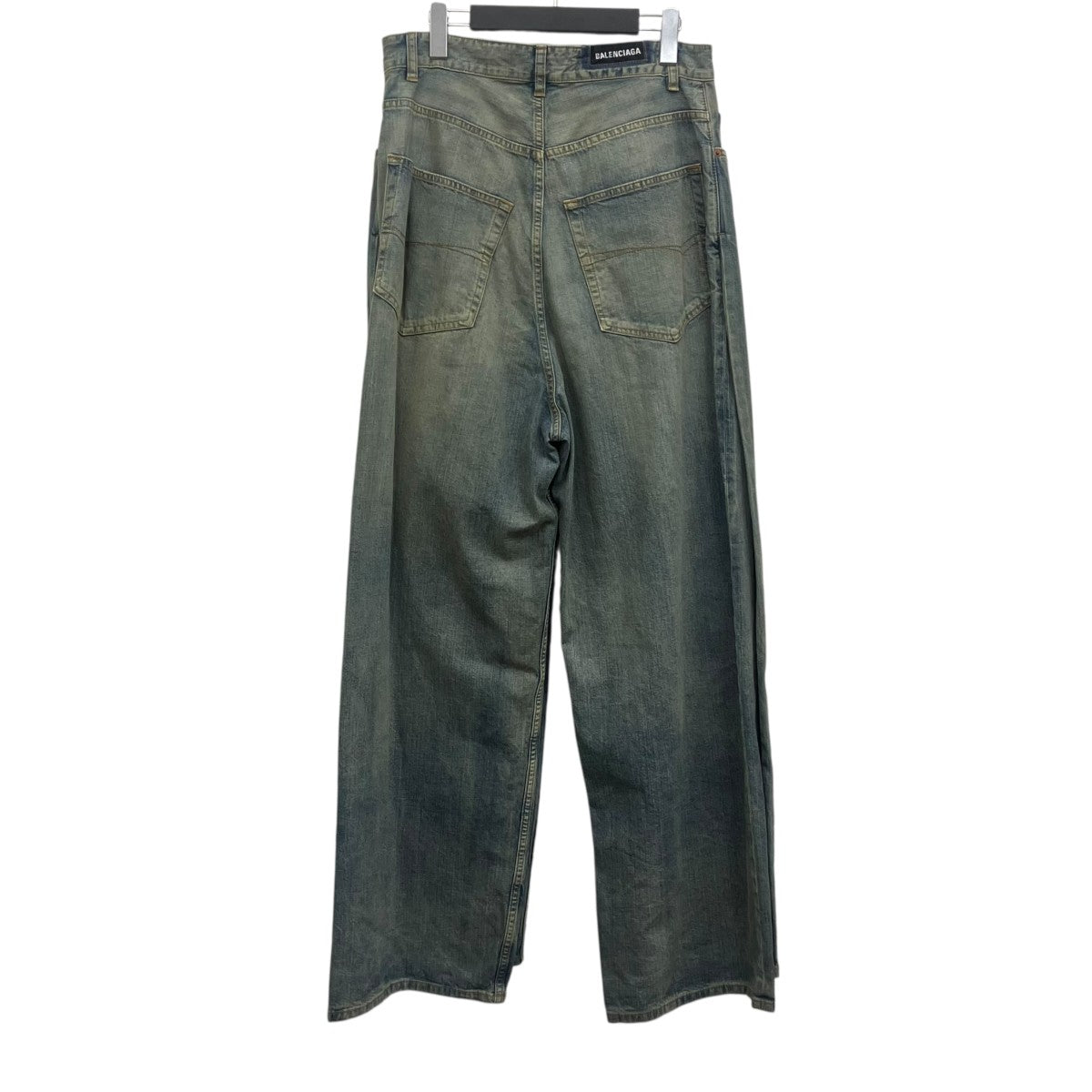 BALENCIAGA ダブルフロントデニムパンツ 古着・中古-2枚目のアイテム画像