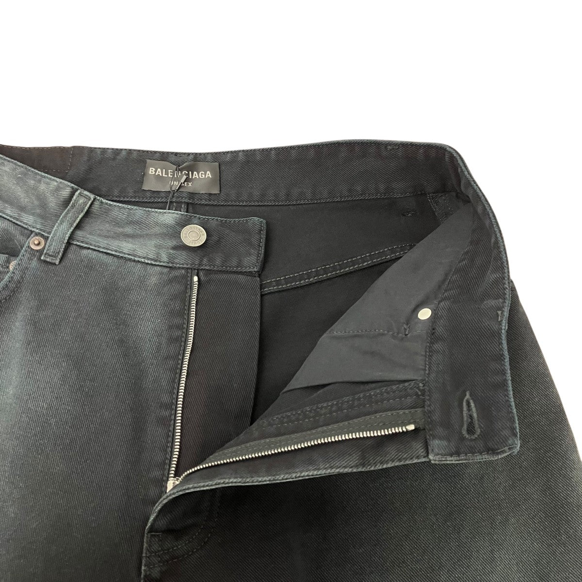 BALENCIAGA ダブルフロントデニムパンツ 古着・中古-4枚目のアイテム画像