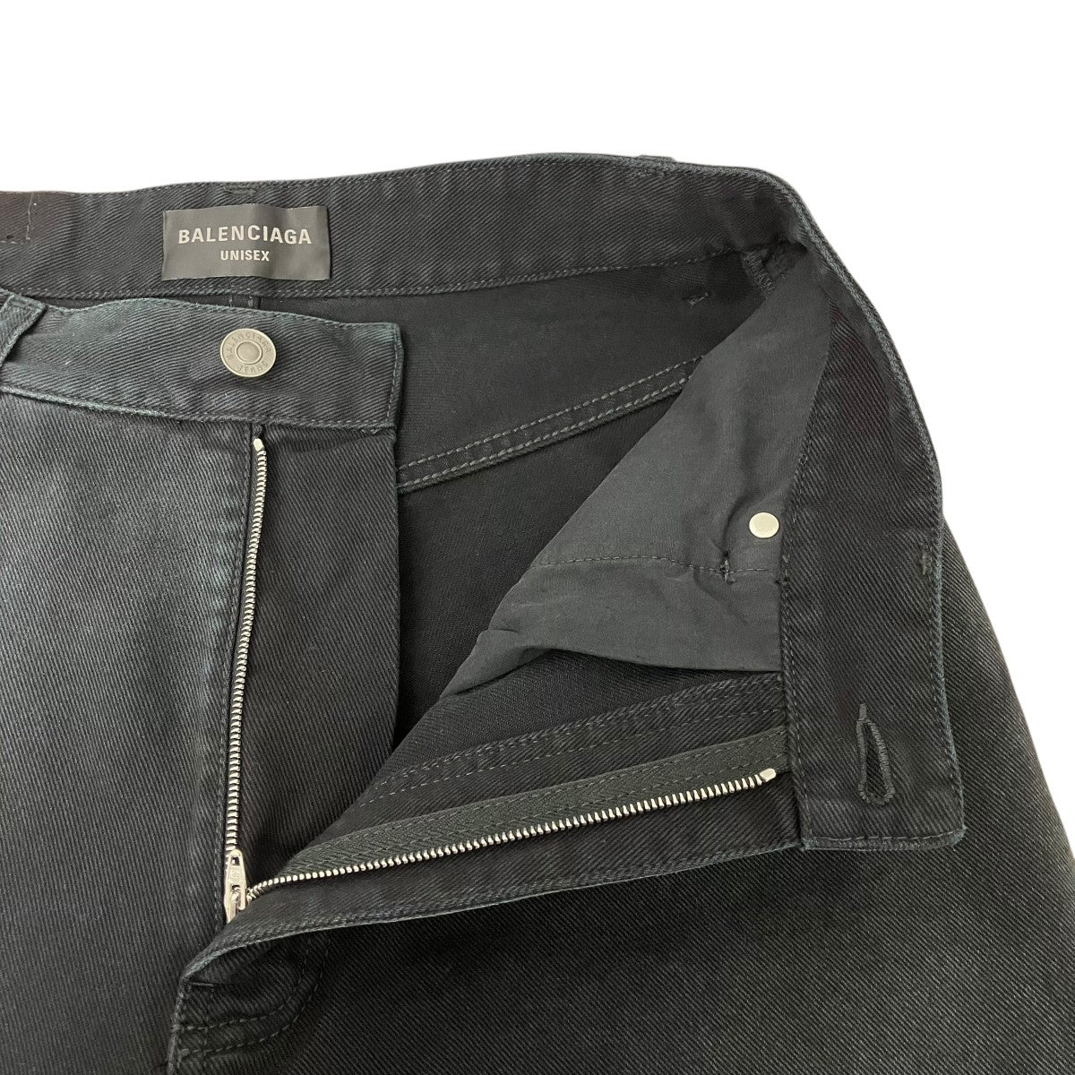 BALENCIAGA ダブルフロントデニムパンツ 古着・中古-4枚目のアイテム画像