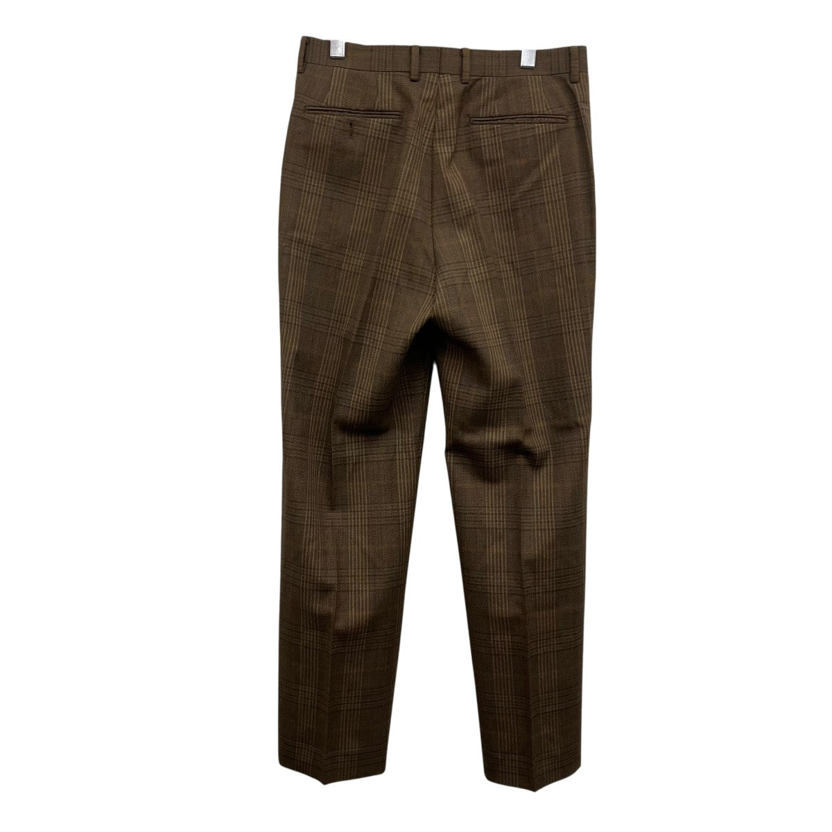 AURALEE(オーラリー) BLUEFACED WOOL CHECK SLACKS チェックスラックス