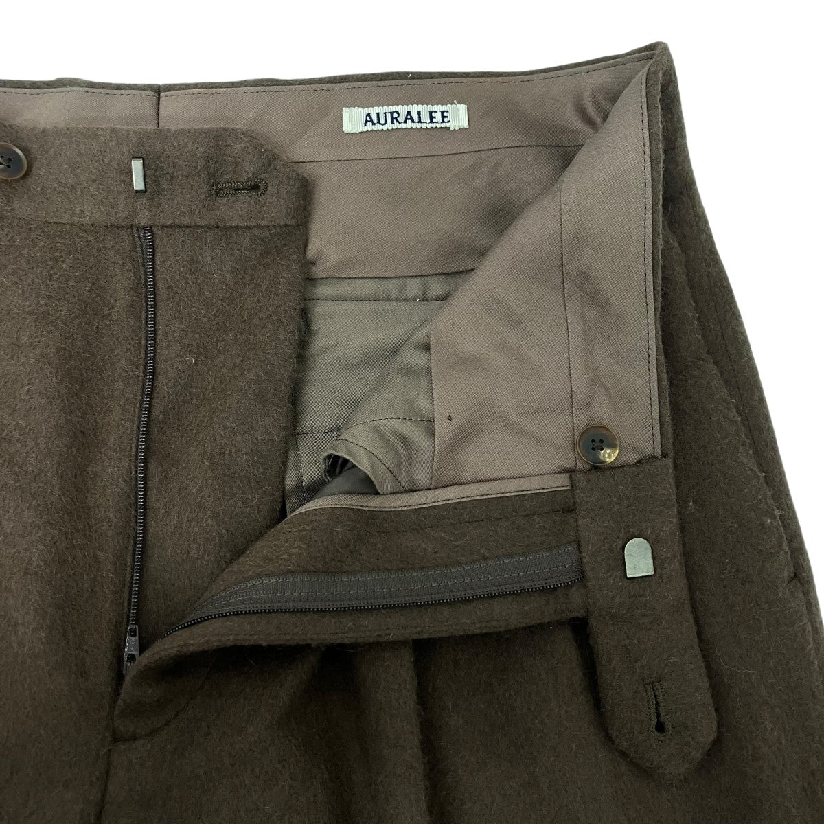 BABY CAMEL FLANNEL SLACKS スラックス