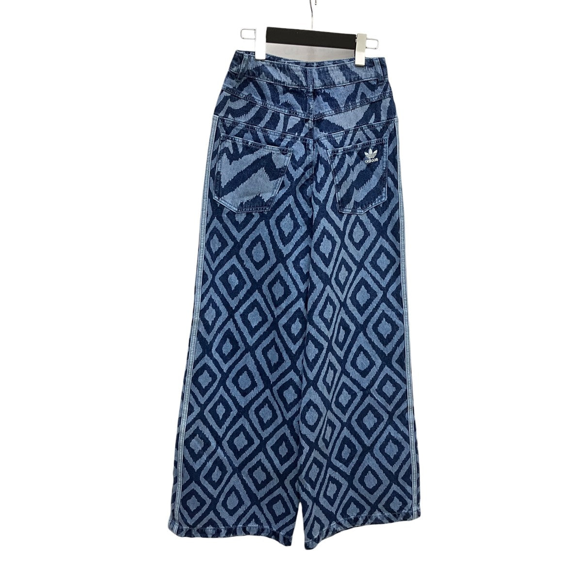 adidas×FARM Rio 総柄サイドラインデニムパンツIW0794 古着・中古-2枚目のアイテム画像