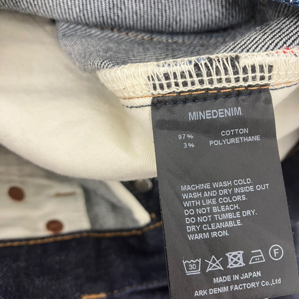 MINEDENIM Standard Slim STR 5pocket RGD ストレッチセルビッチデニム