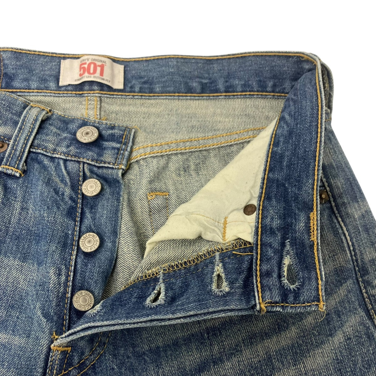 LEVI’S 限定 ストレートデニムパンツ 古着・中古-4枚目のアイテム画像