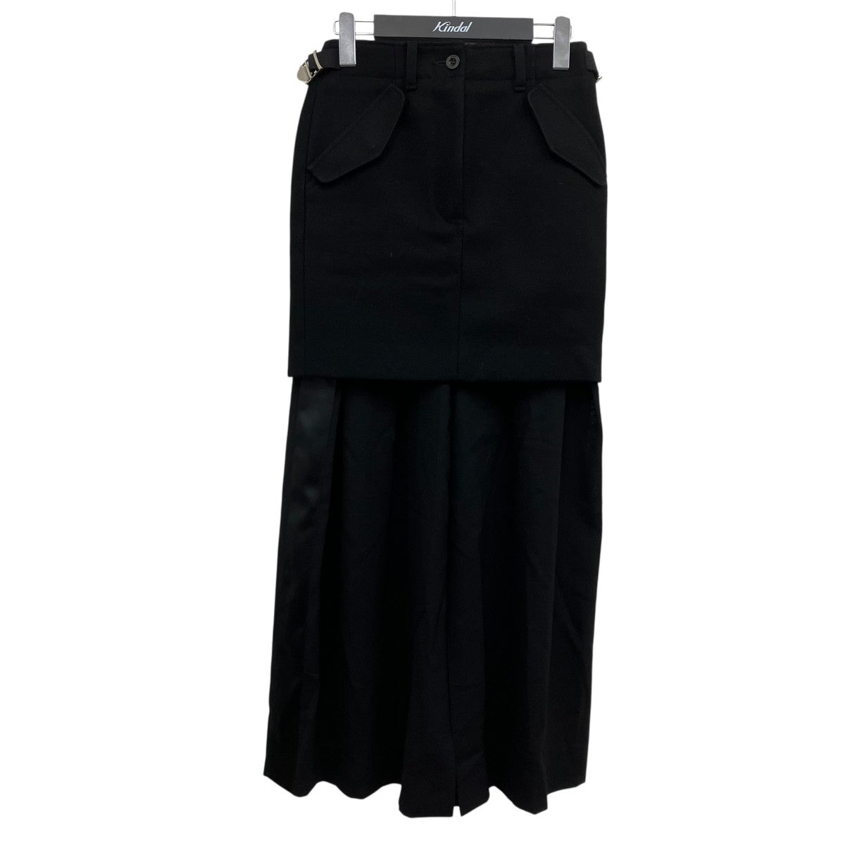 sacai Suiting Skirt ドッキングスカート 古着・中古-1枚目のアイテム画像