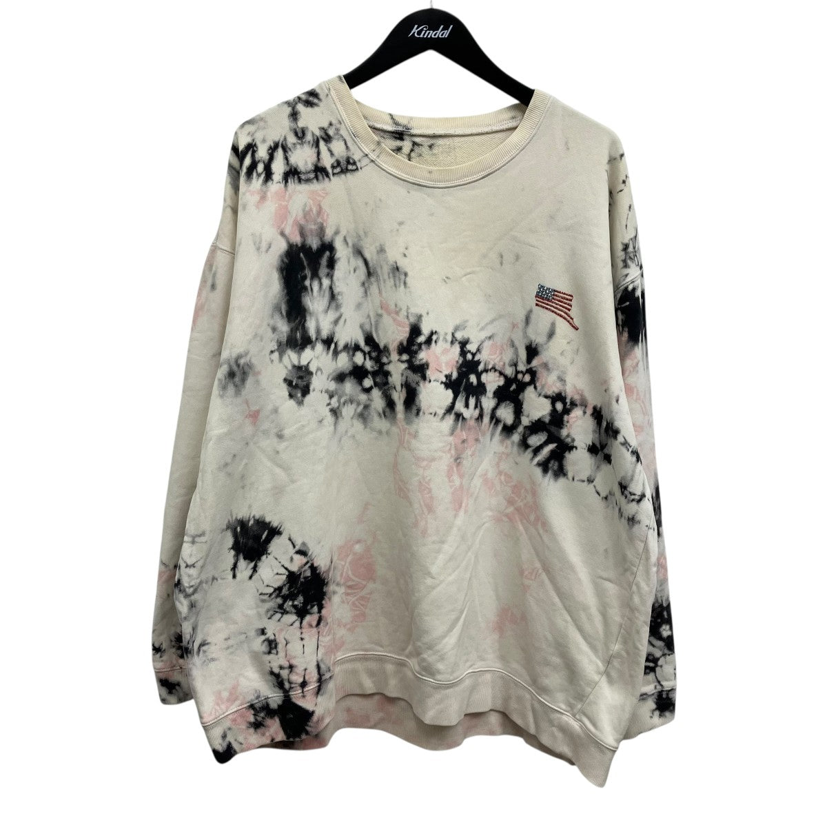 KAPITAL TIE DYE BONE BIG SWEATSHIRT タイダイボーンスウェット 古着・中古-1枚目のアイテム画像