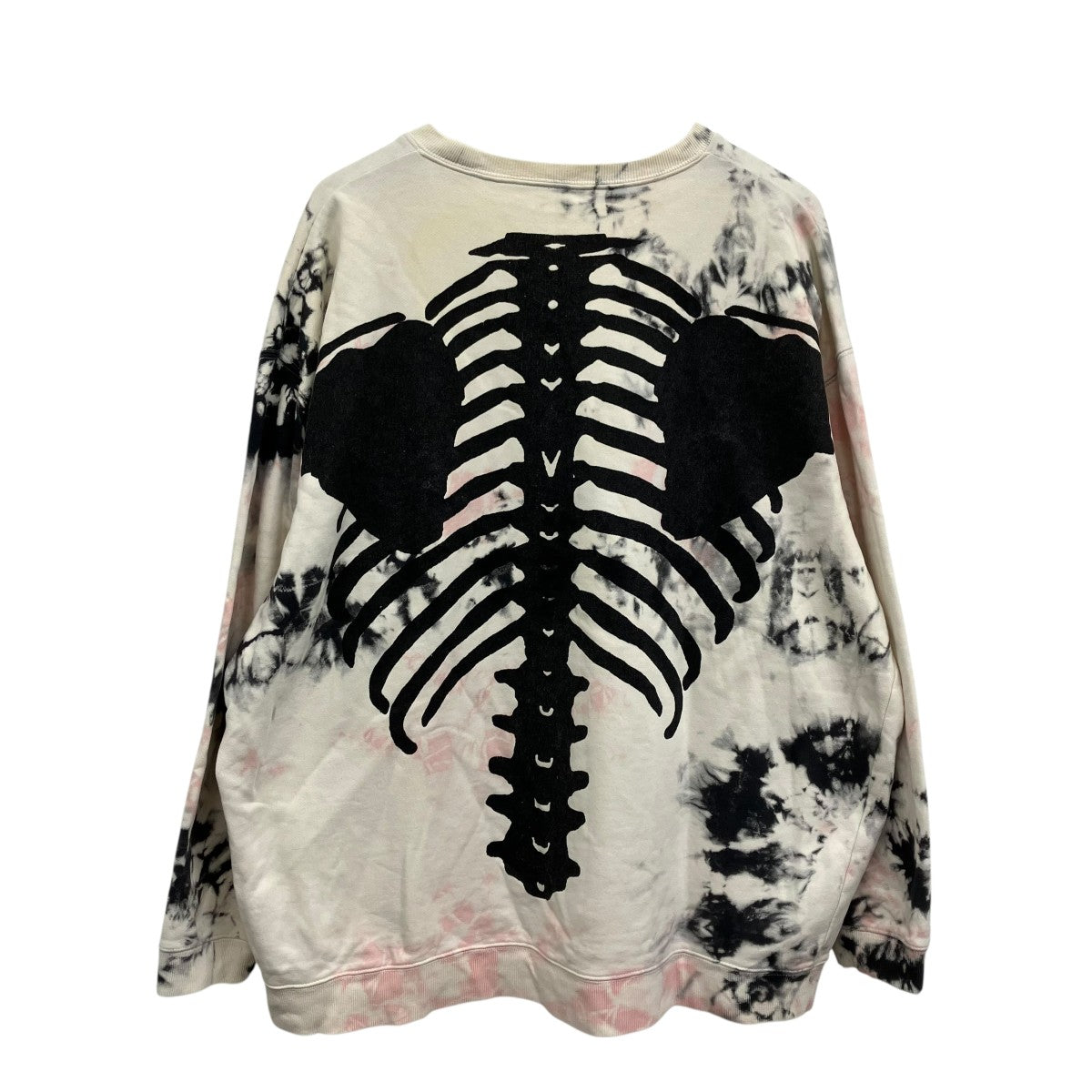 KAPITAL TIE DYE BONE BIG SWEATSHIRT タイダイボーンスウェット 古着・中古-2枚目のアイテム画像
