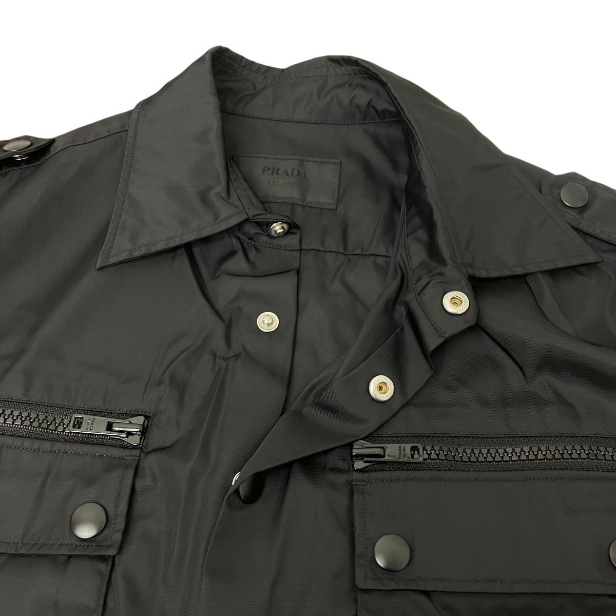 PRADA 三角ロゴシャツ 古着・中古-5枚目のアイテム画像